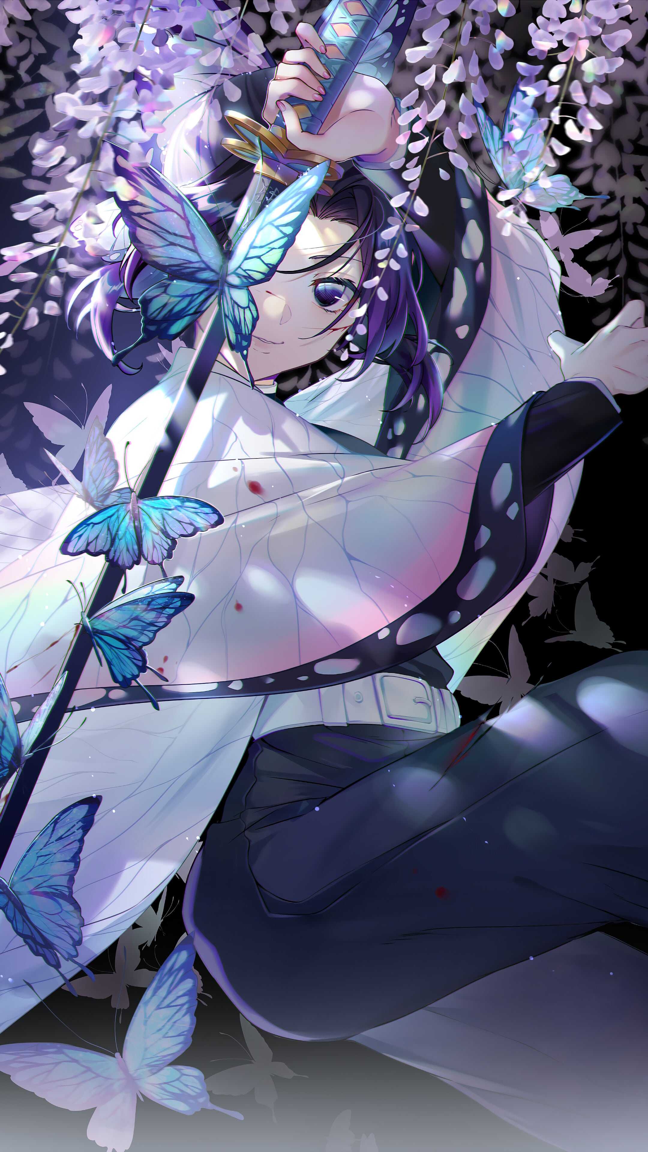 2160x3840 Shinobu Kocho Wallpaper