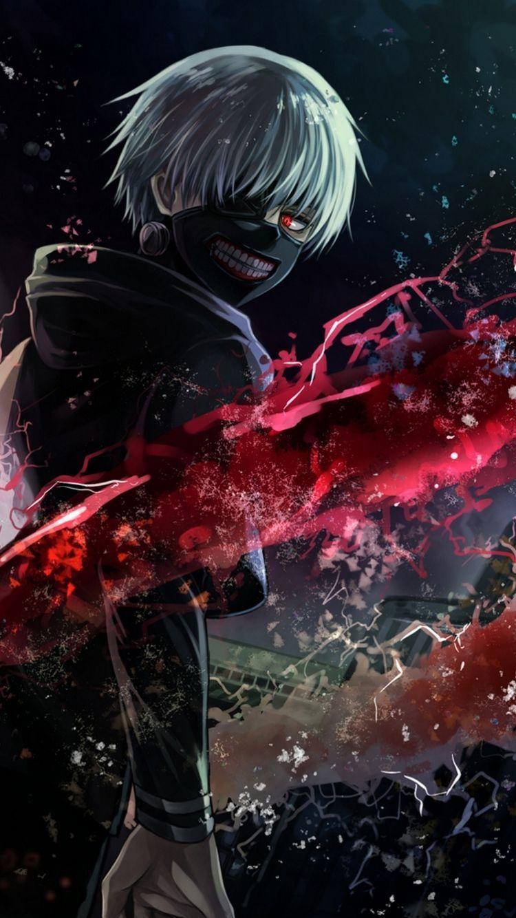 750x1334 Tokyo Ghoul iPhone Wallpaper 2020