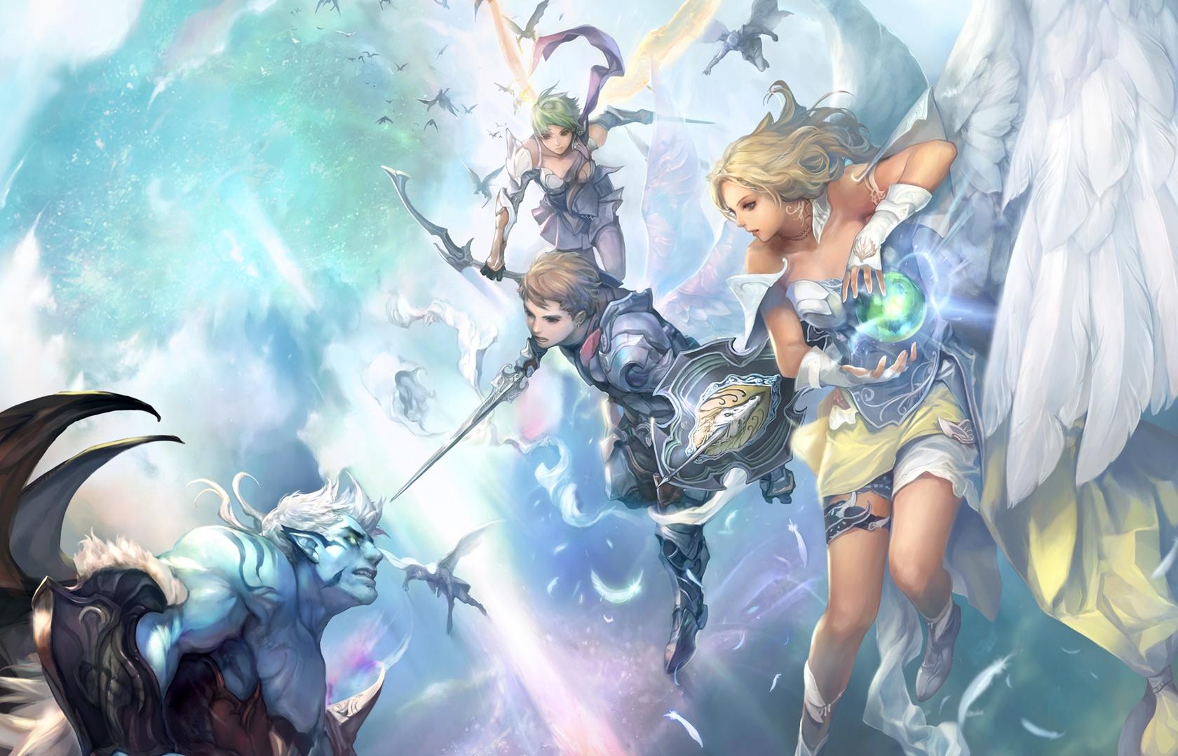 1680x1078 aion, Fantasy, Art Wallpaper HD / Desktop and Mobile Background
