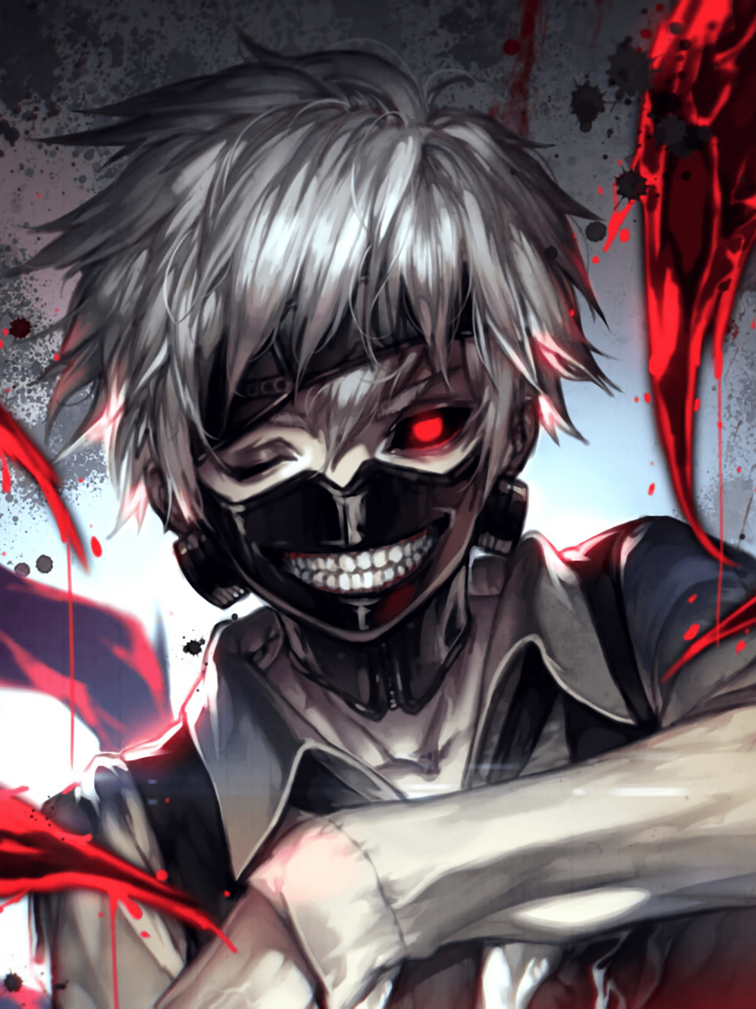 1536x2048 Kagune (Tokyo Ghoul) HD Wallpaper Retina iPad Wallpaper .net