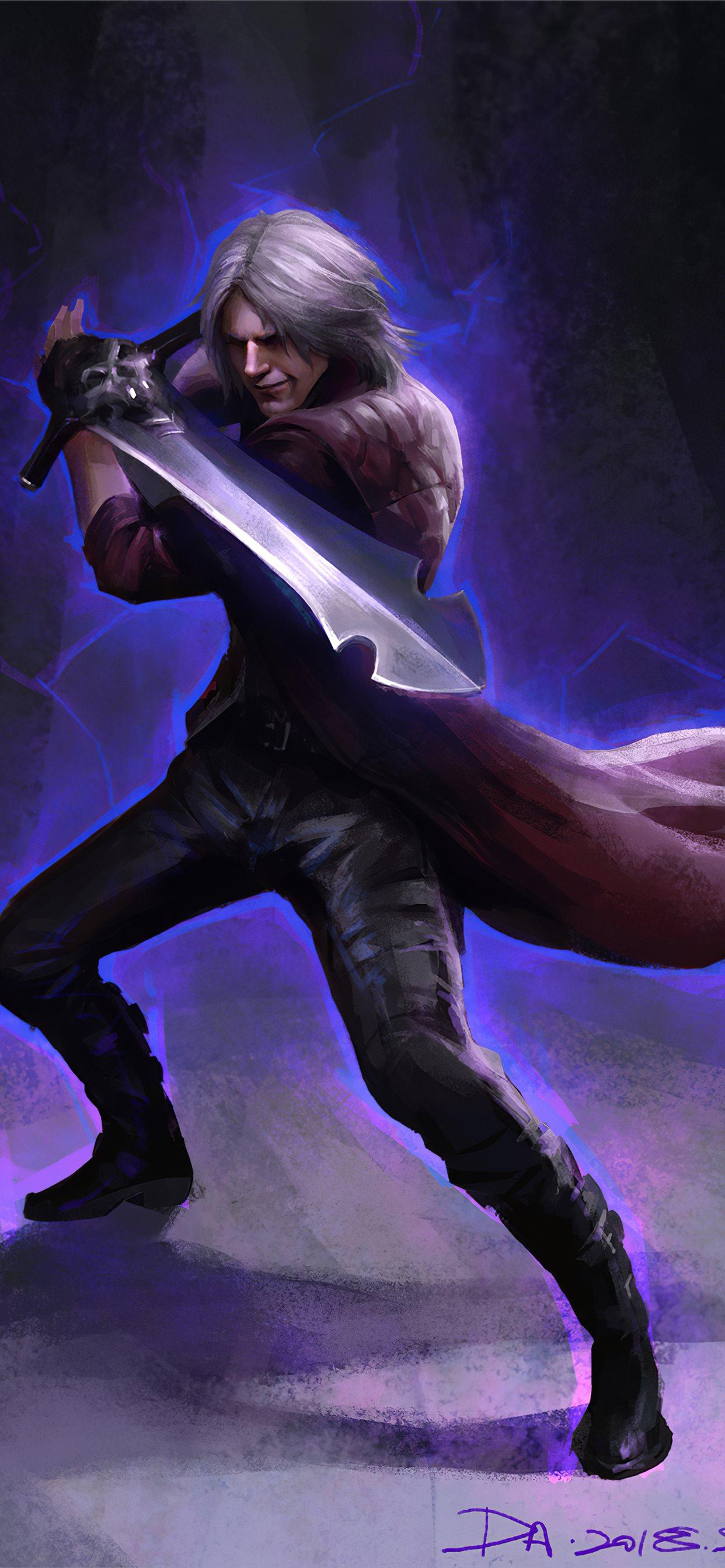 1242x2688 dante devil may cry 5 4k iPhone Wallpaper Free Download
