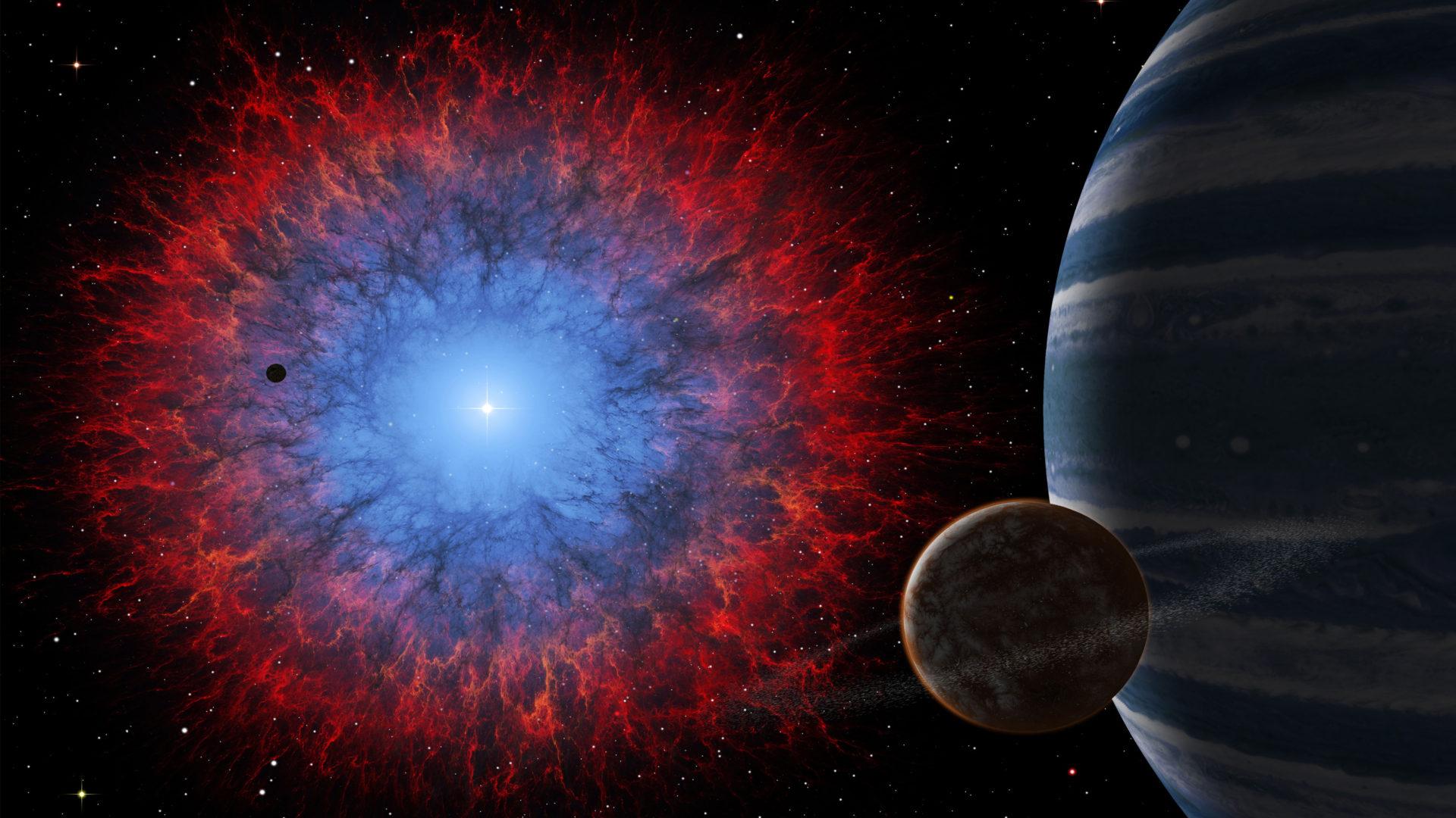 1920x1080 Universe Nebula Dark Space Planets 4k Ultra HD Wallpaper For Your XFCE Desktop