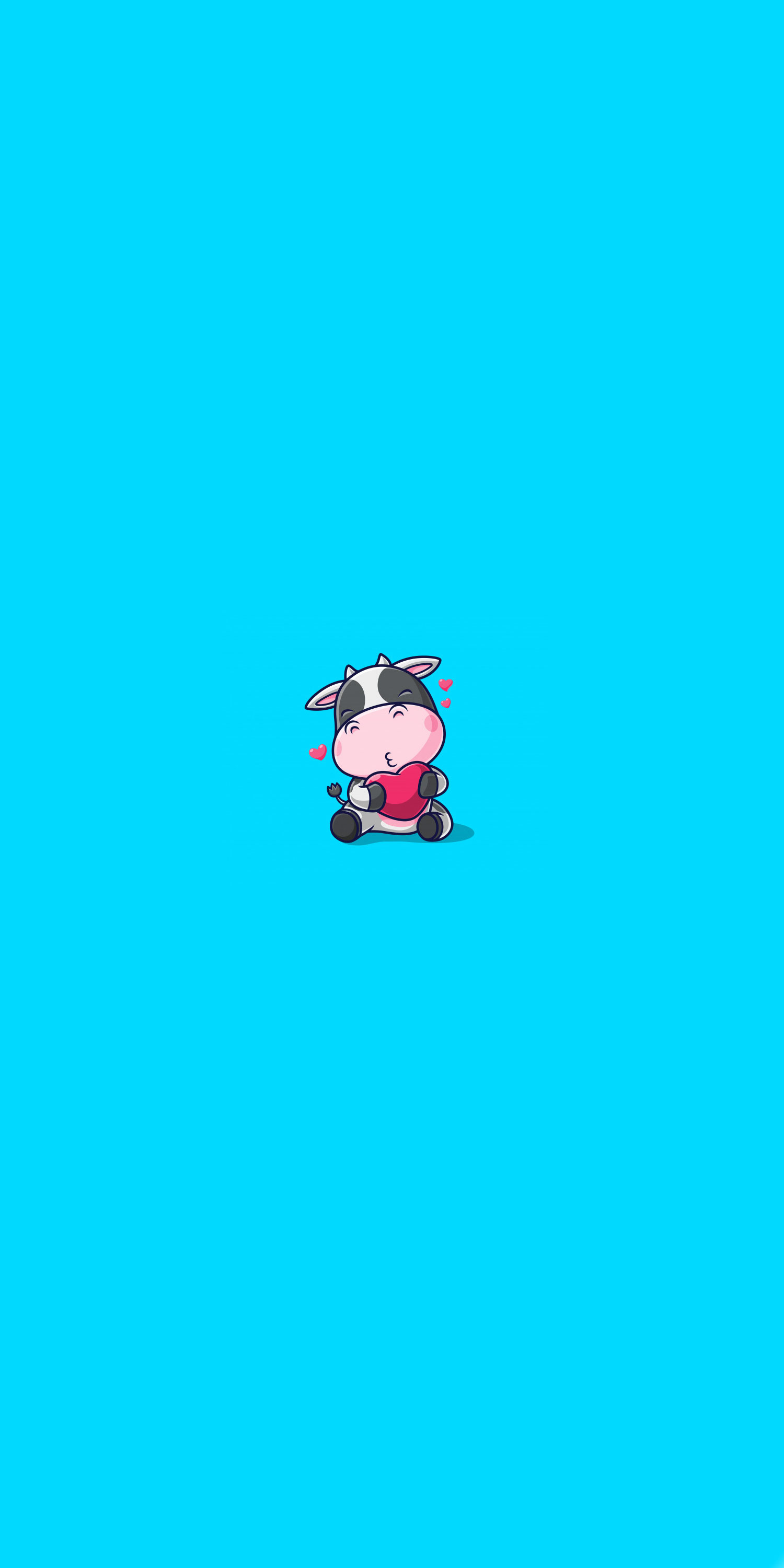 1500x3000 Wallpaper cute dairy cows, cute cow picture