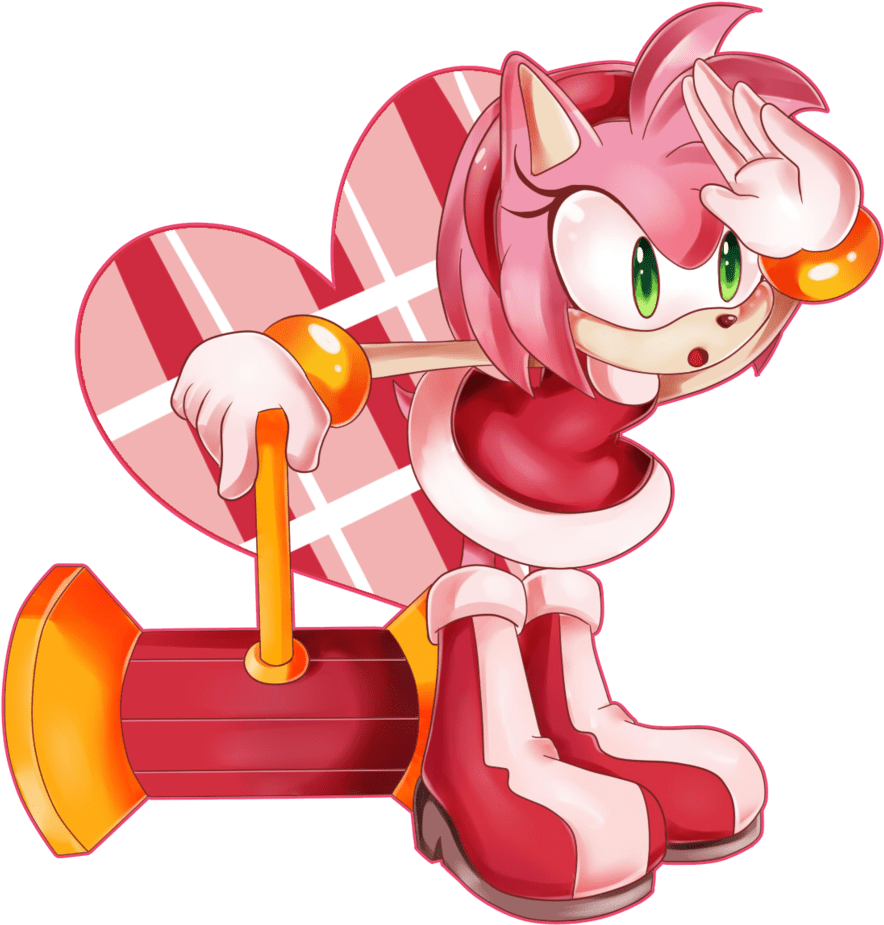 884x925 Download Amy Rose Image I Wonder Sonic Is HD Wallpaper And Con Amy Rose PNG Image with No Background