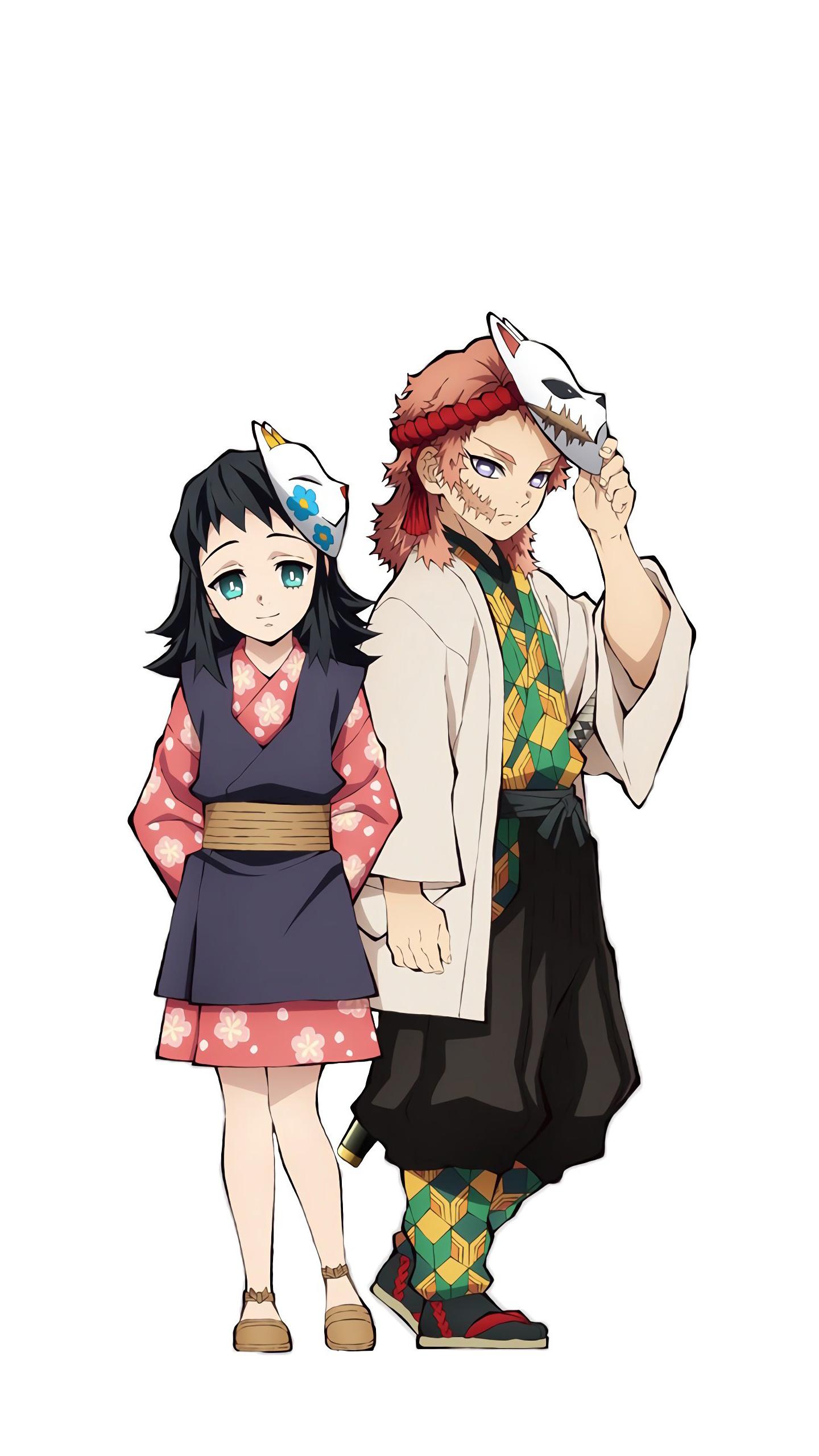 1440x2560 Kimetsu No Yaiba Sabito Makomo Wallpaper:1440x2560