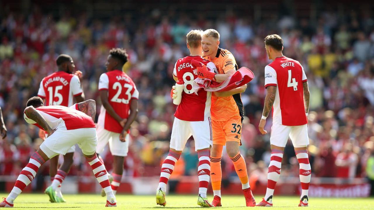 1280x720 Mikel Arteta says Aaron Ramsdale was 'terrific' for Arsenal against Norwich