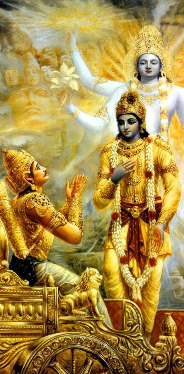 630x1280 Krishna wallpaper