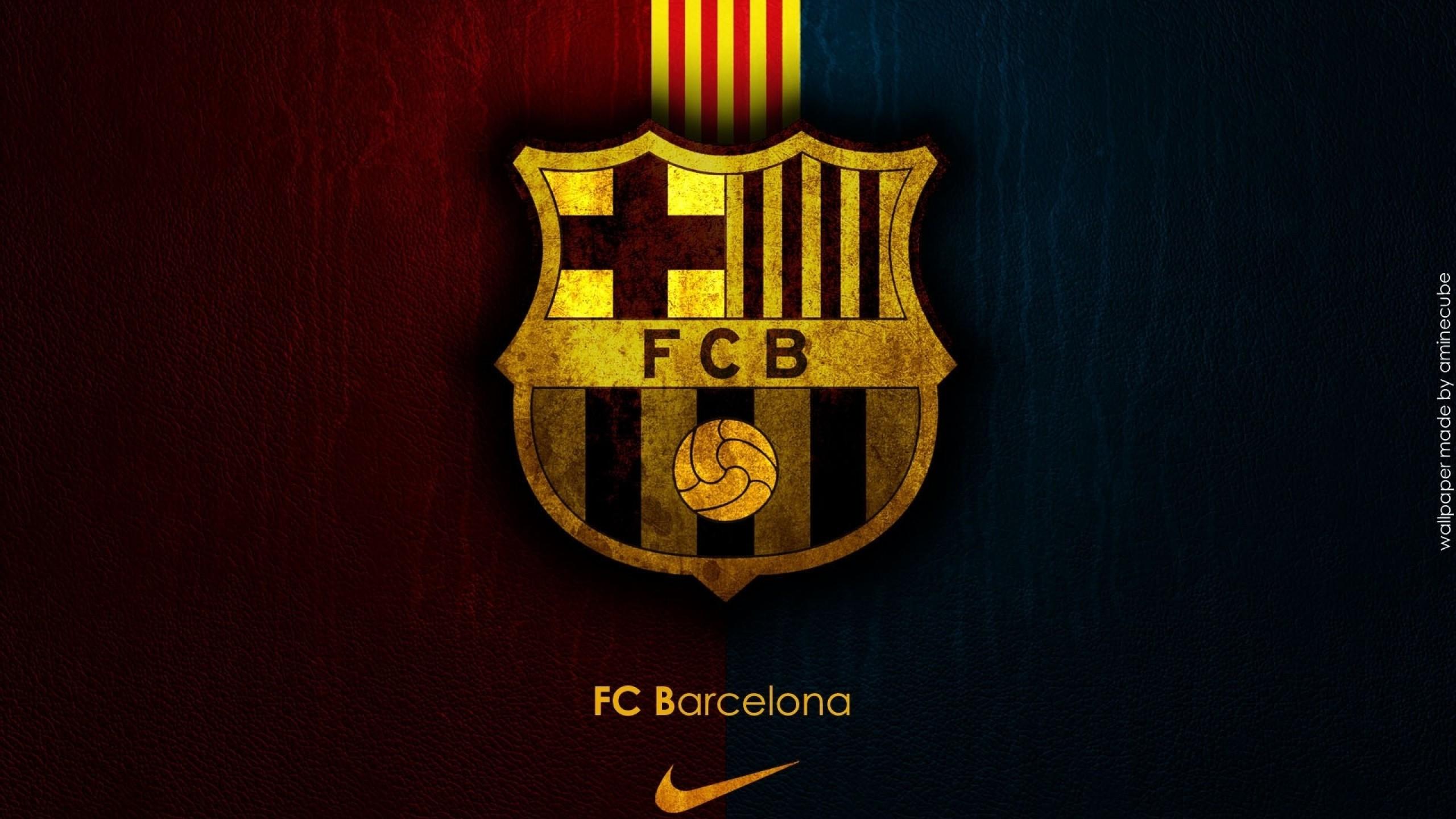2560x1440 FC Barcelona HD Wallpaper and Background