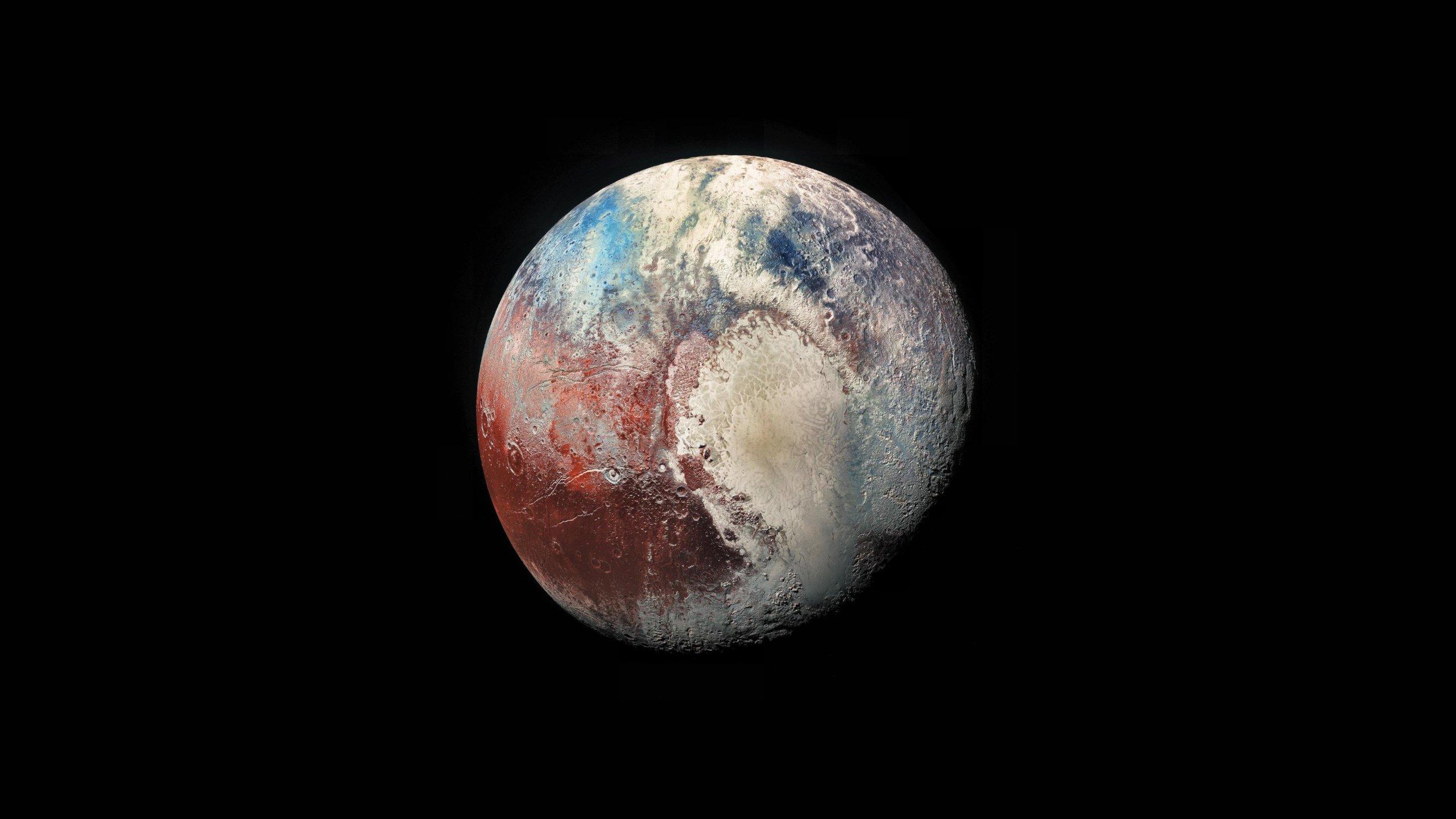 2560x1440 A 2K Compilation of Solar System Bodies HD wallpaper