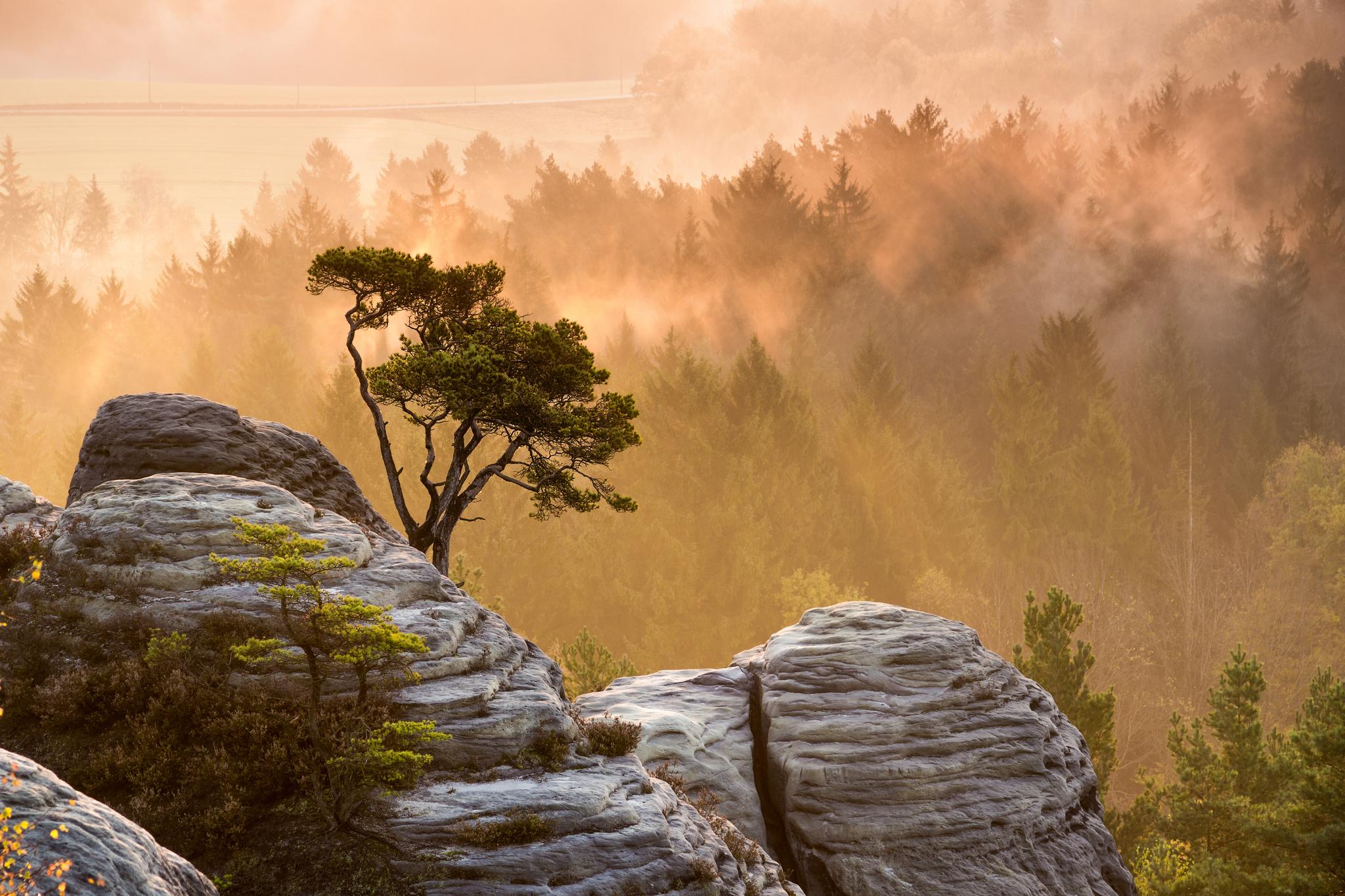 2048x1365 Mountains Top Wallpaper
