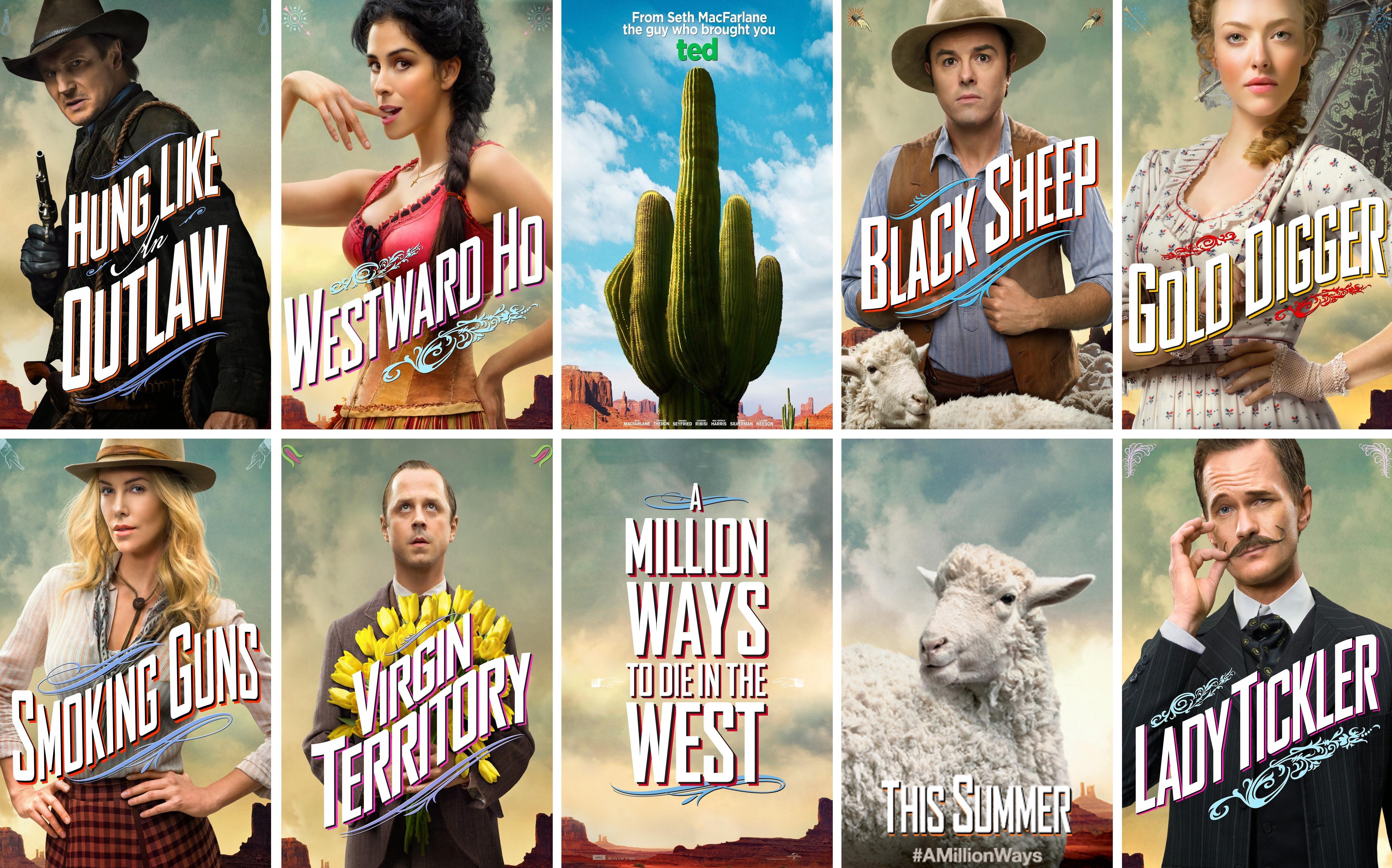 5130x3200 A Million Ways To Die In The West Wallpaper
