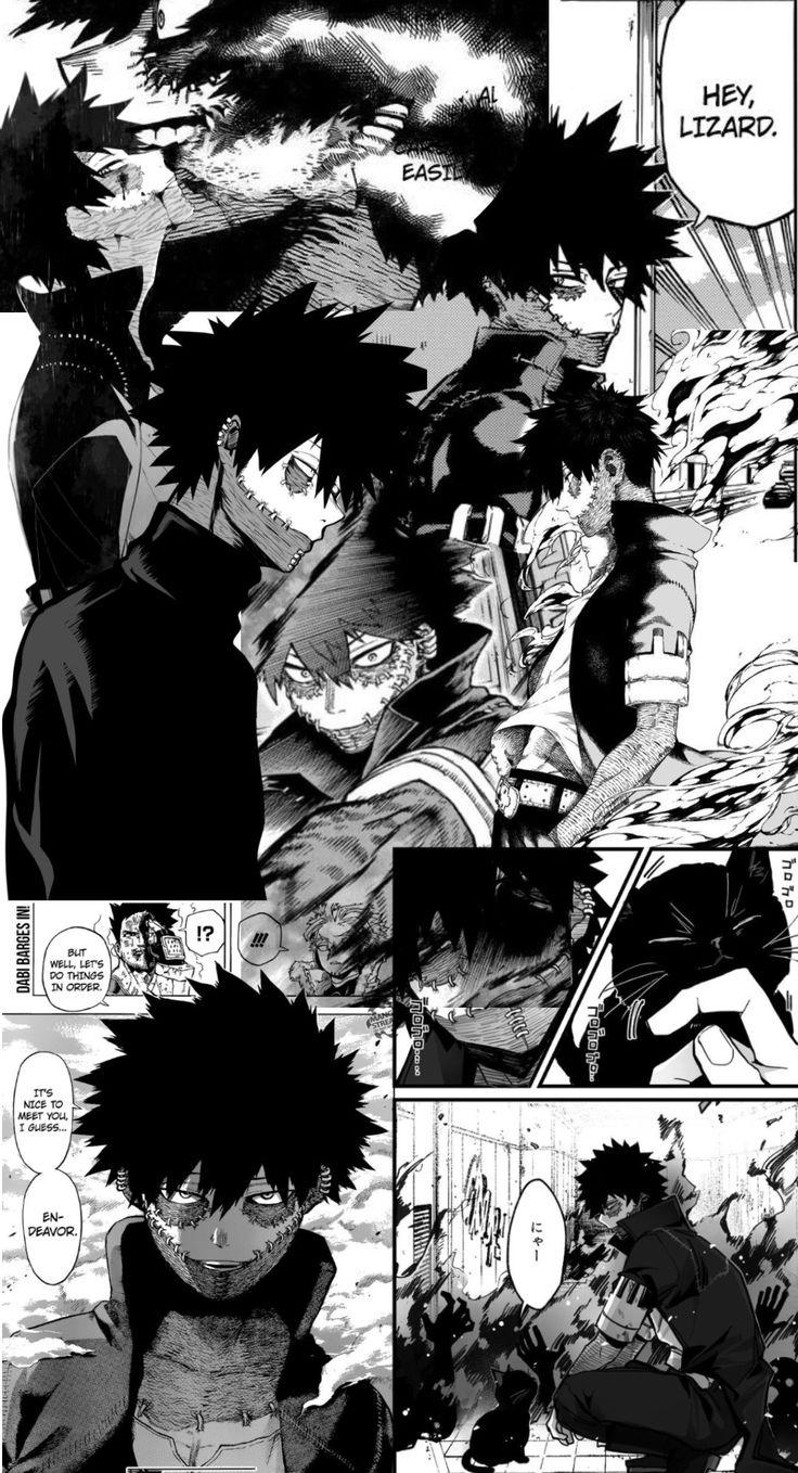 736x1358 Dabi's manga panel. Carteles del arte, Arte, Google imagenes