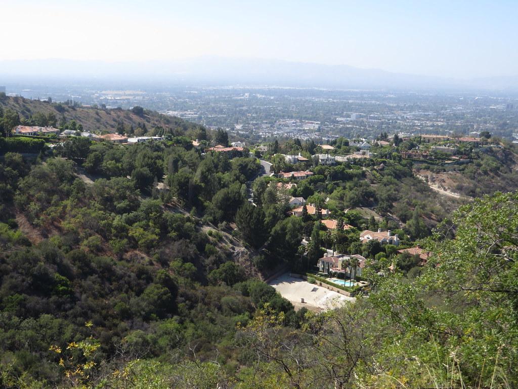 1024x768 View of San Fernando Valley from Mulholland Drive, Sherman