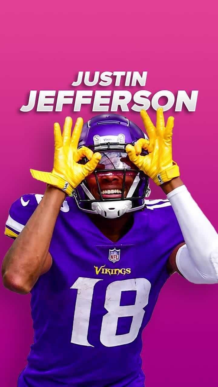 720x1280 Justin Jefferson Background Wallpaper Discover more iphone, jefferson griddy, marr chase, minnesota vikings, net w. Minnesota vikings wallpaper, Justin, Jefferson