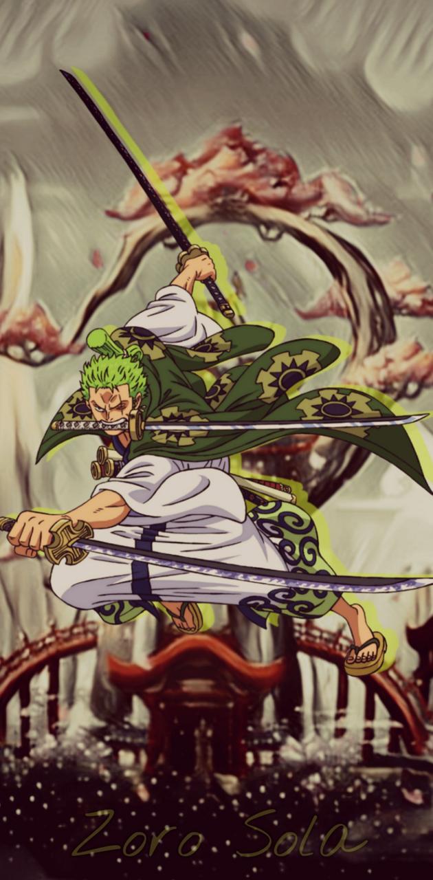 630x1280 Roronoa Zoro wallpaper