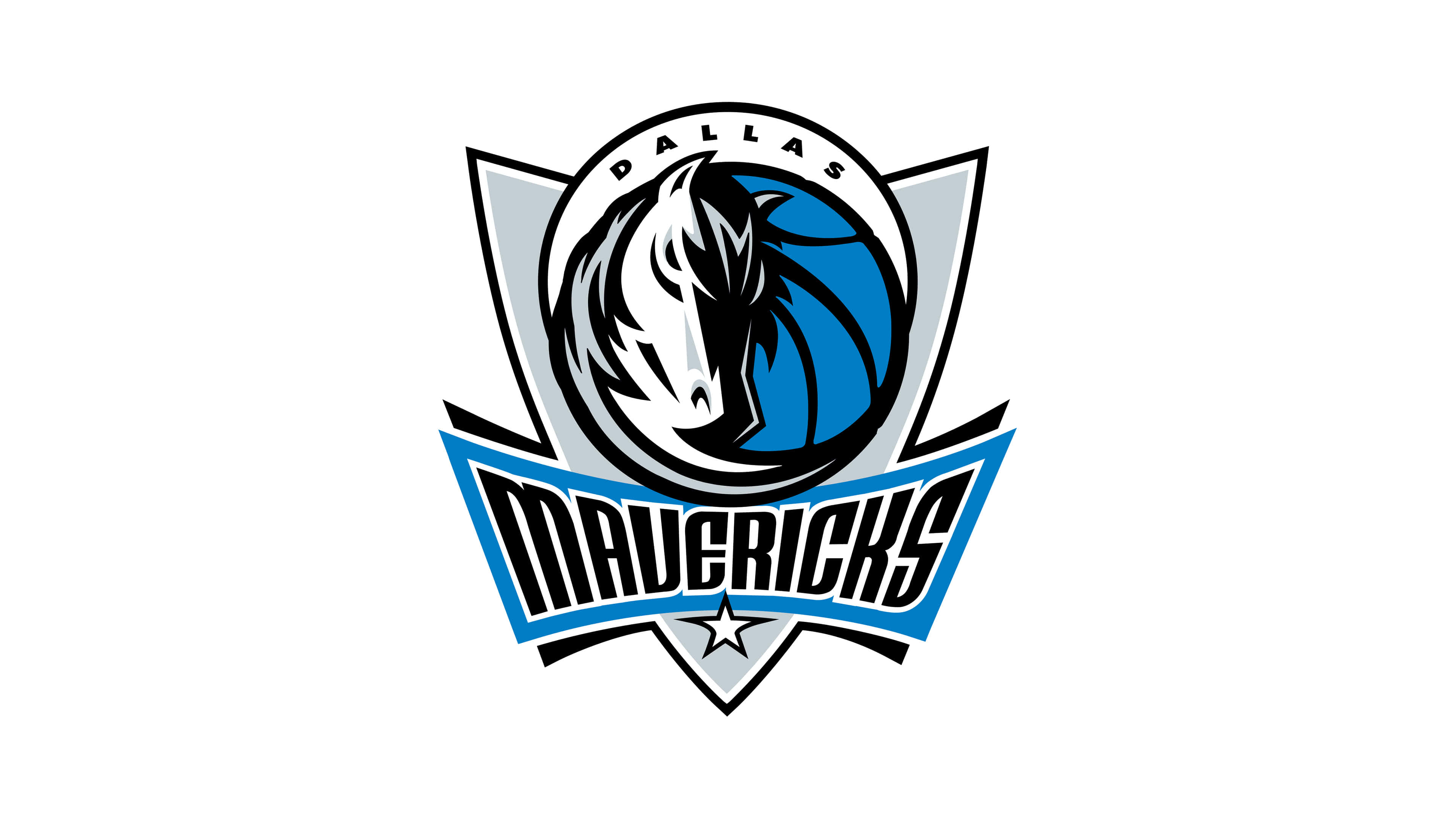 3840x2160 Dallas Mavericks NBA Logo UHD 4K Wallpaper