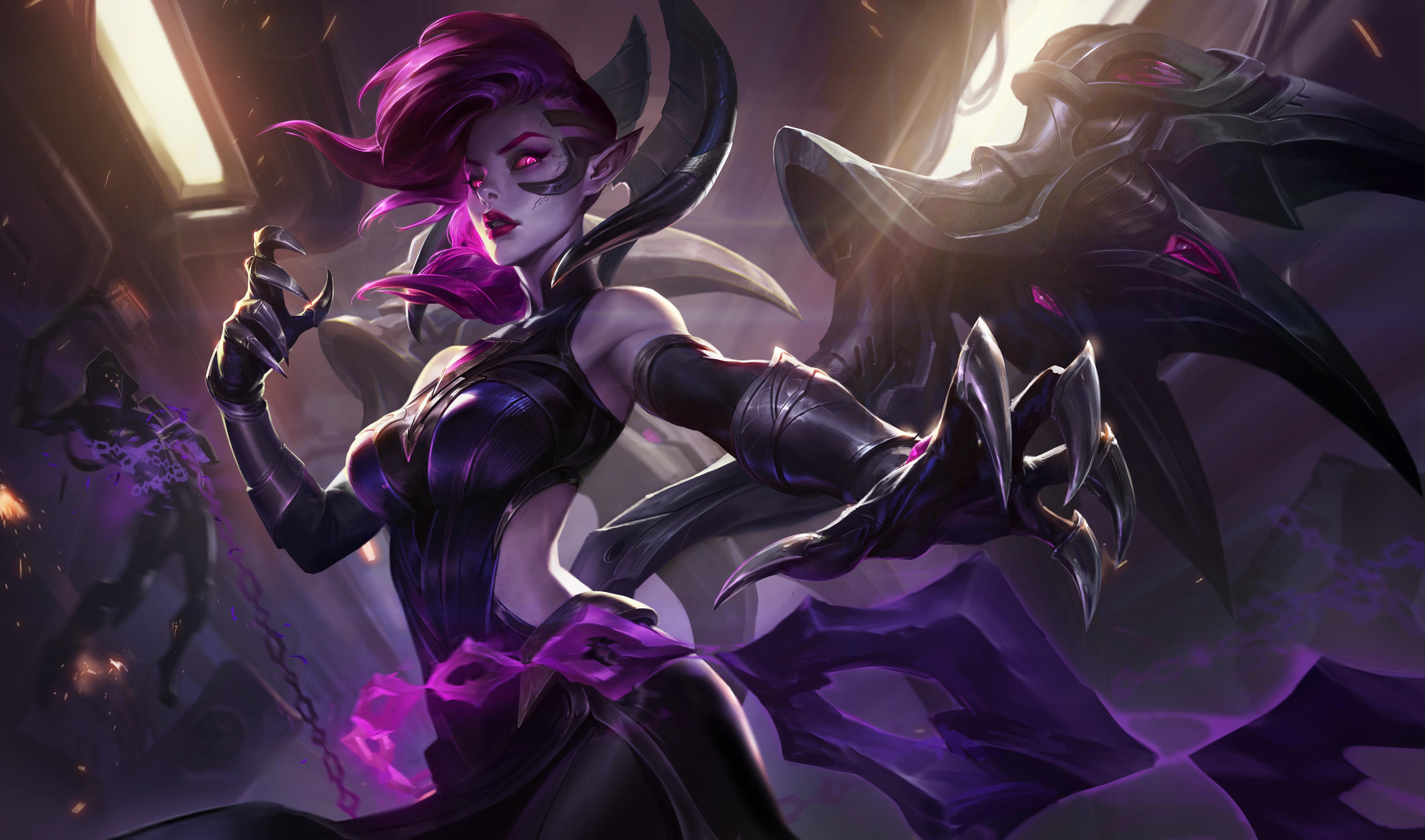 5000x2950 Morgana (League Of Legends) HD Wallpaper and Background
