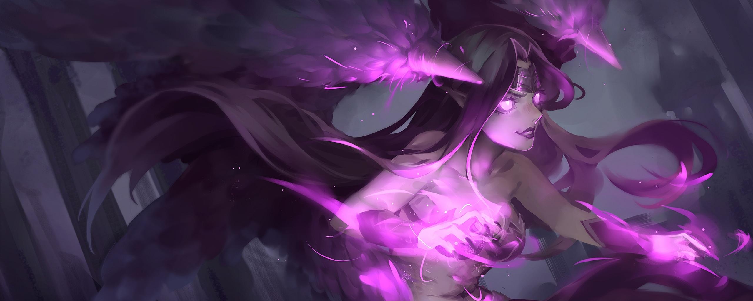 2560x1024 Wallpaper 4k Morgana LoL League of Legends lol Wallpaper
