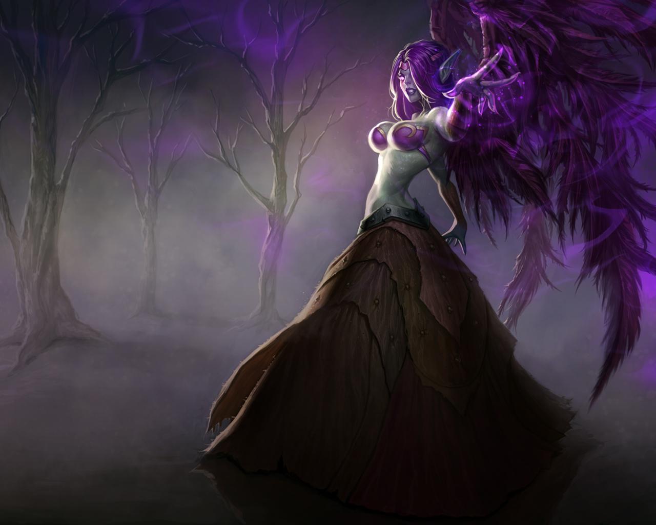 1280x1024 Morgana Of Legends Wallpaperx1024