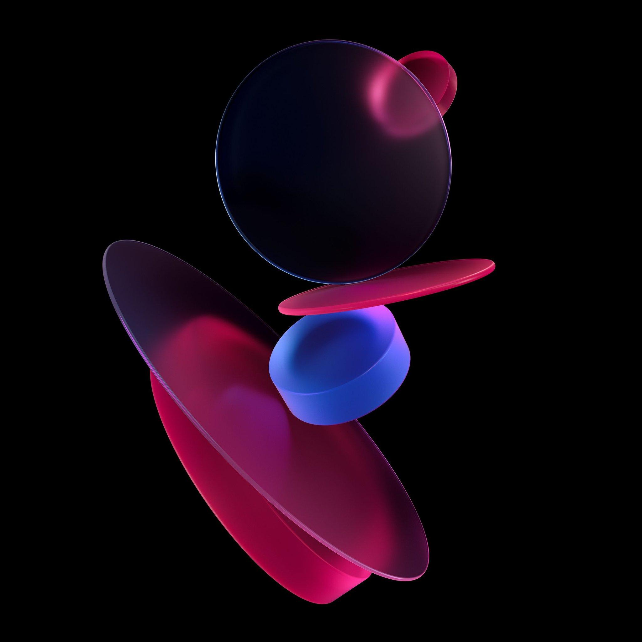 2048x2048 Xiaomi Mi Pad 5 Pro Stock Wallpaper