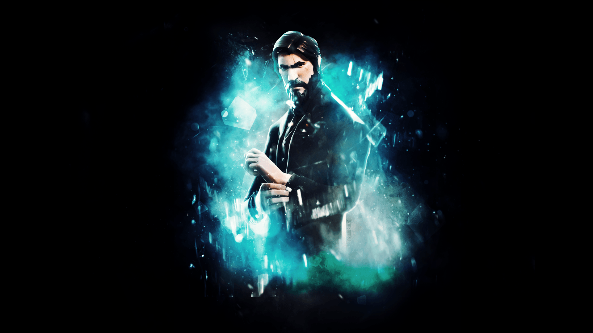 1920x1080 The Reaper (John Wick) hình nền EDIT: FortNiteBR