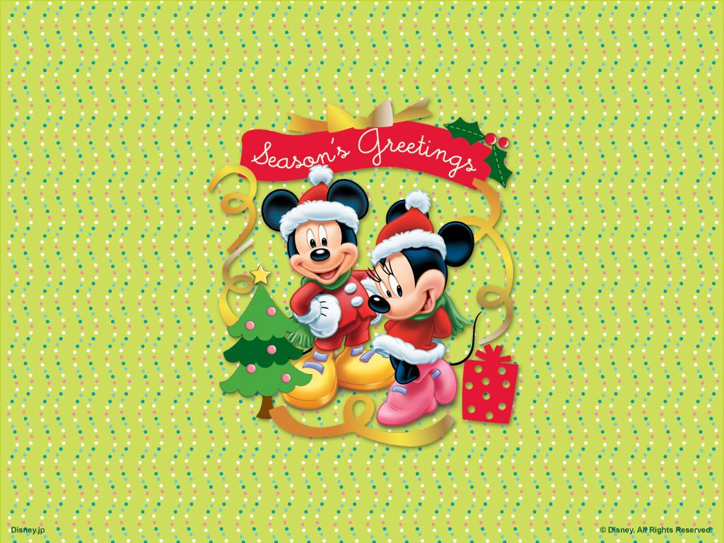1024x768 Mickey and Minnie Christmas Wallpaper and Minnie Wallpaper