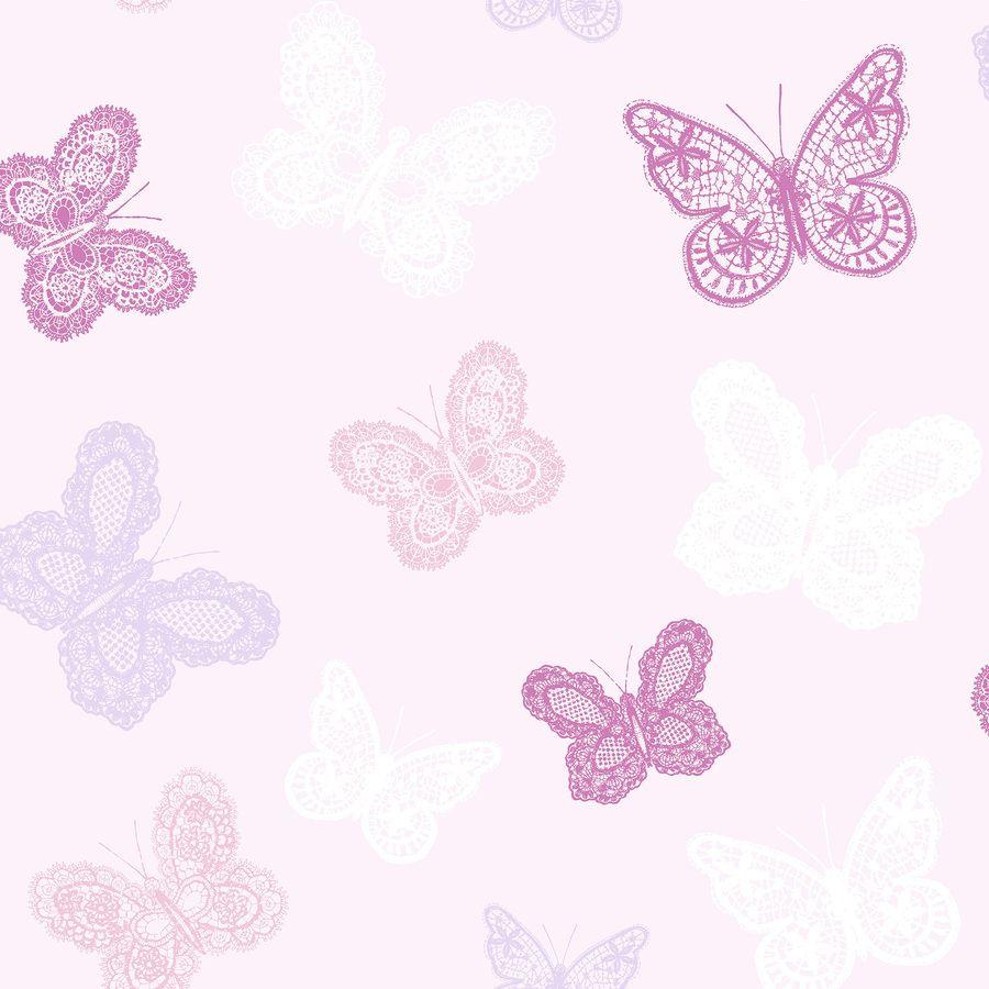 900x900 Graham & Brown Kids At Home 56 Sq Ft Pink Paper Abstract Wallpaper
