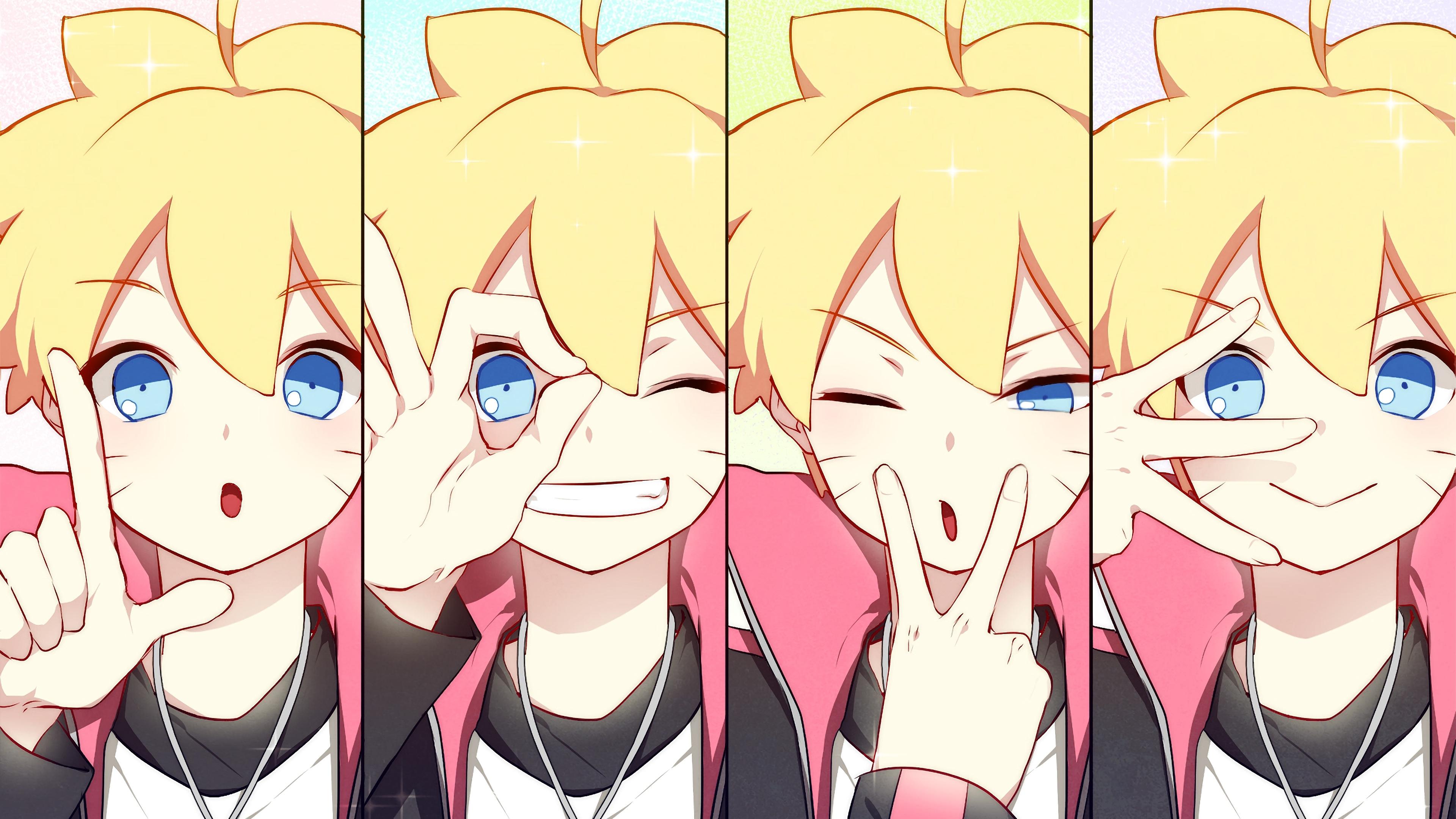 3840x2160 Boruto Cute Boruto Anime 4K