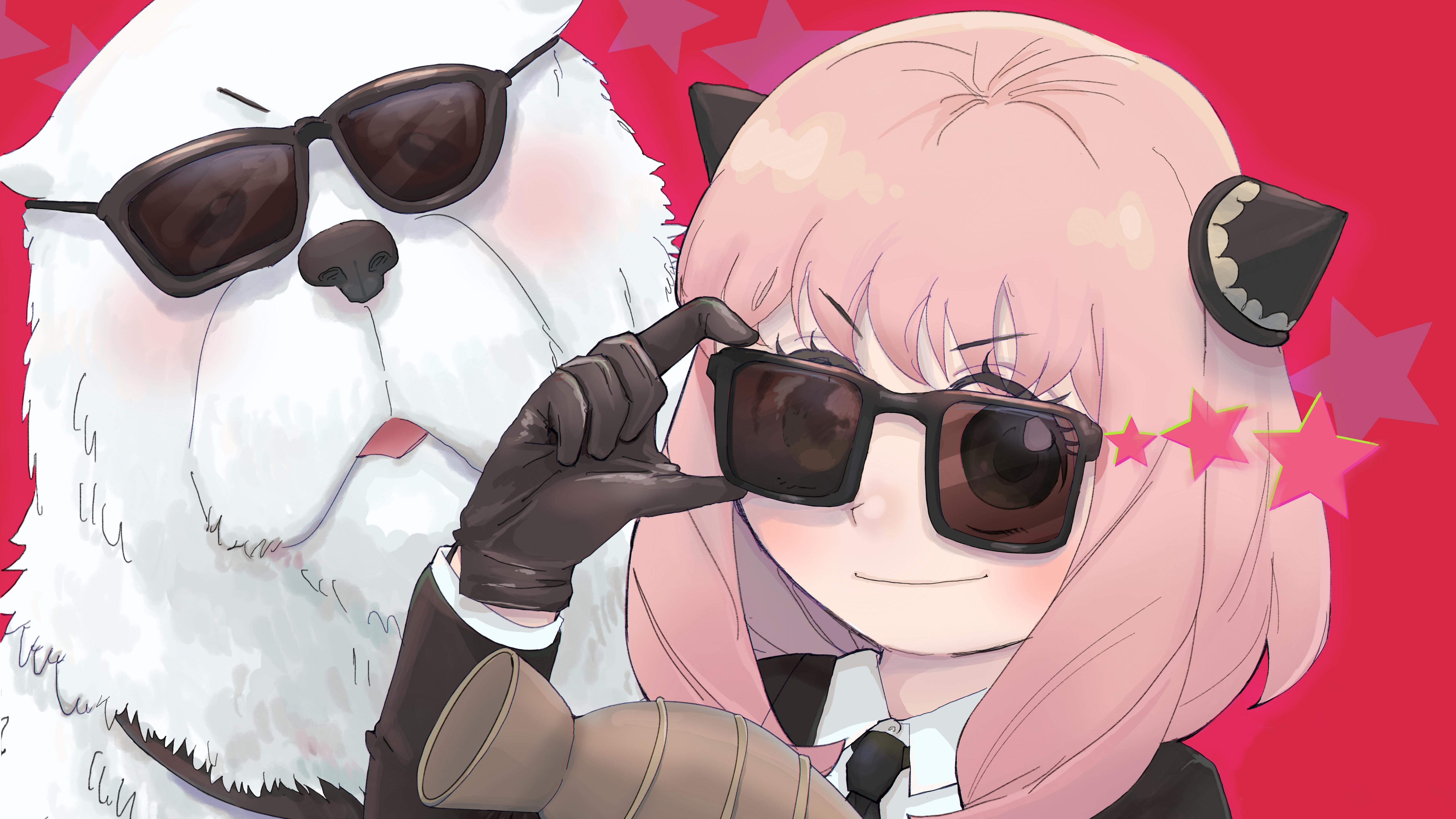 5120x2880 Anya Forger Bond 4K 5K HD Spy x Family Wallpaper