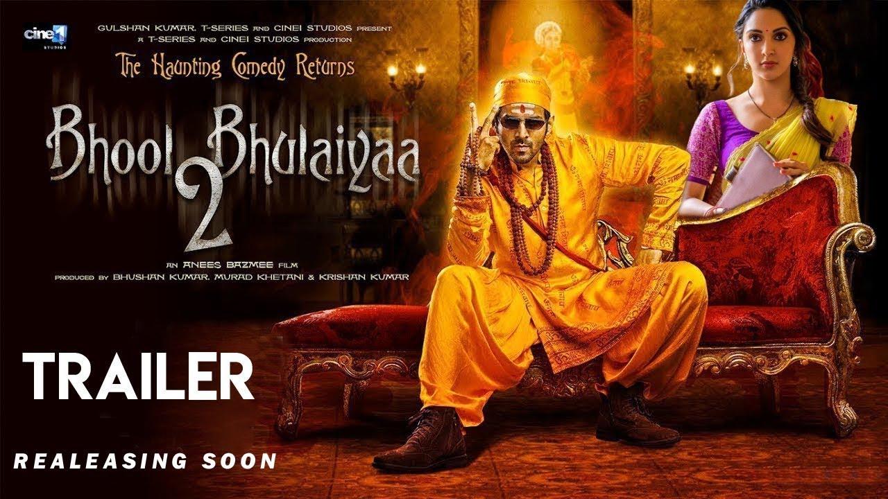 1280x720 Bhool Bhulaiyaa 2 (Trailer) Kartik A, Kiara A, Tabu. Anees B, Bhushan K, Murad K, Anjum K, Pritam
