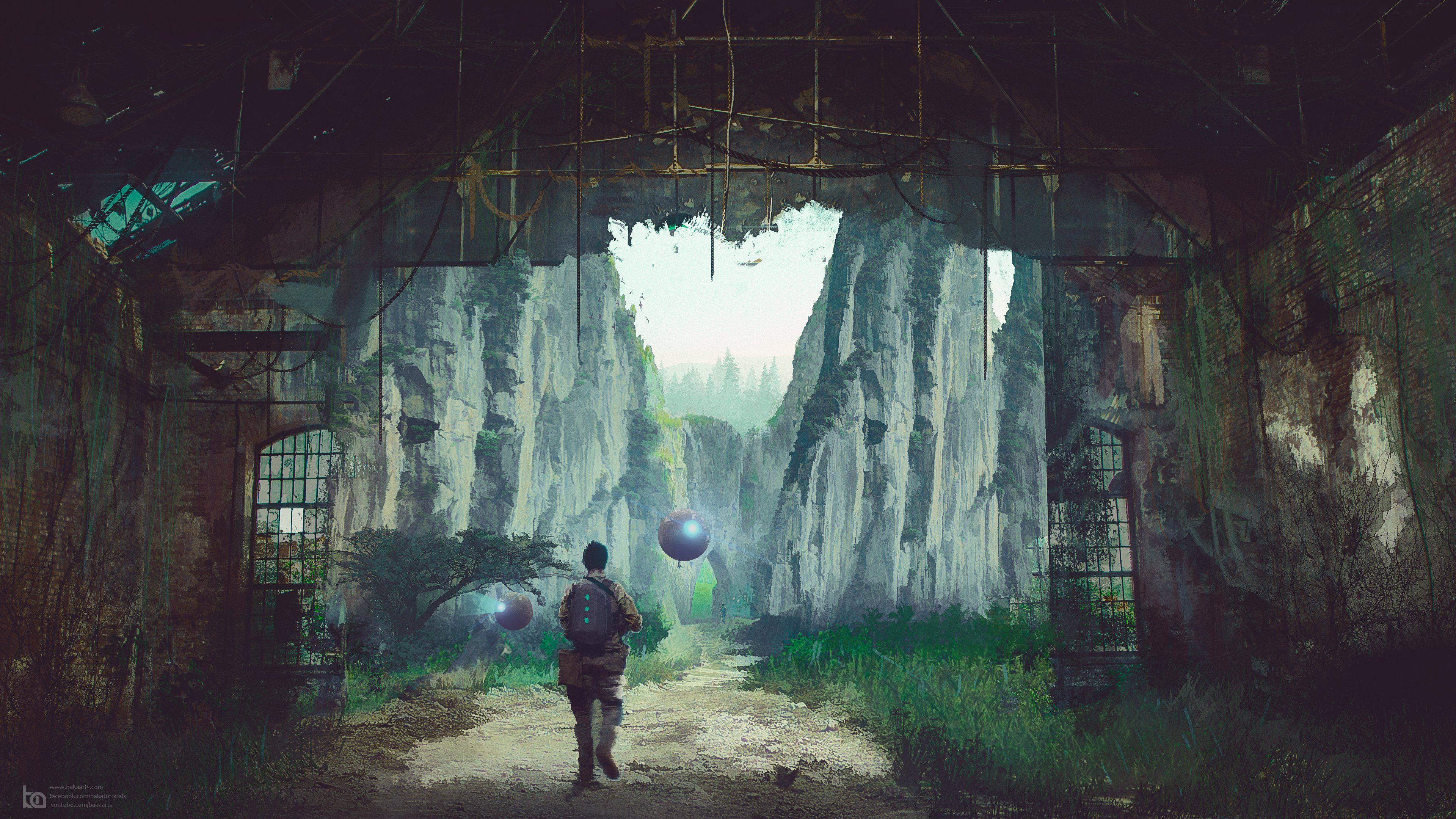 3840x2160 fiction, artistic, science, tumblr, picture, art, artwork