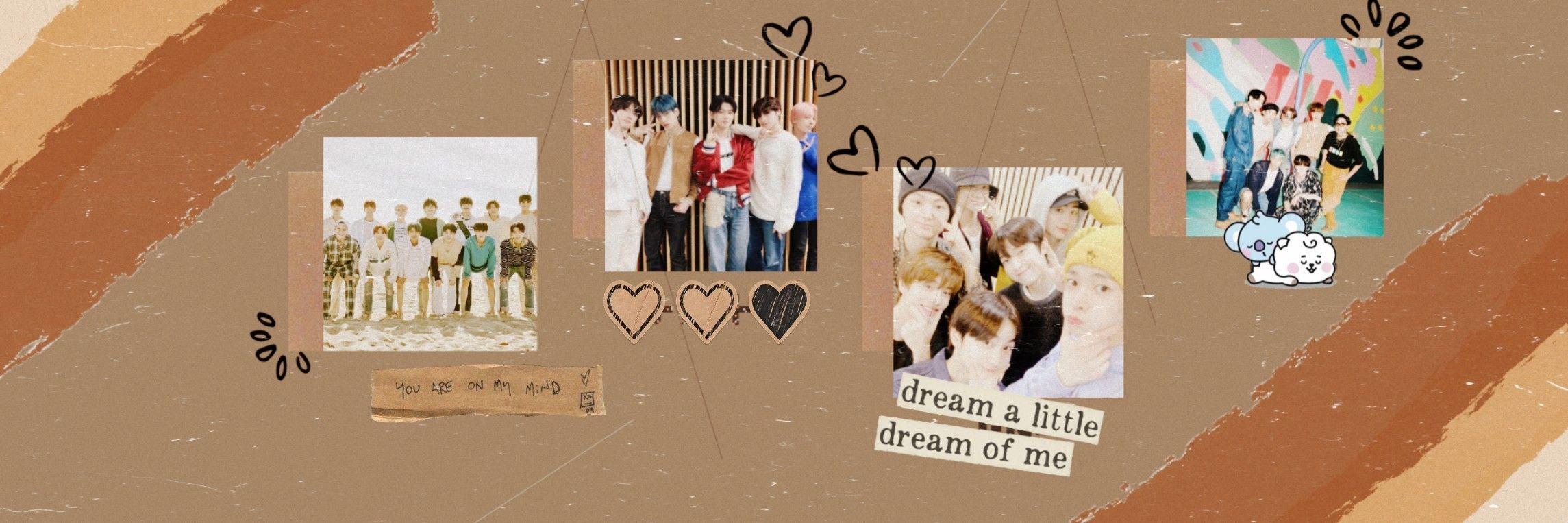 2289x763 Bts And Txt Wallpaper