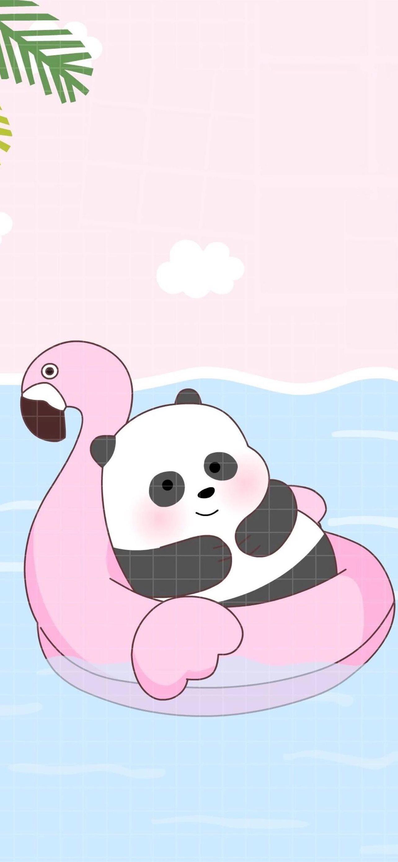 1284x2778 We Bare Bears Background