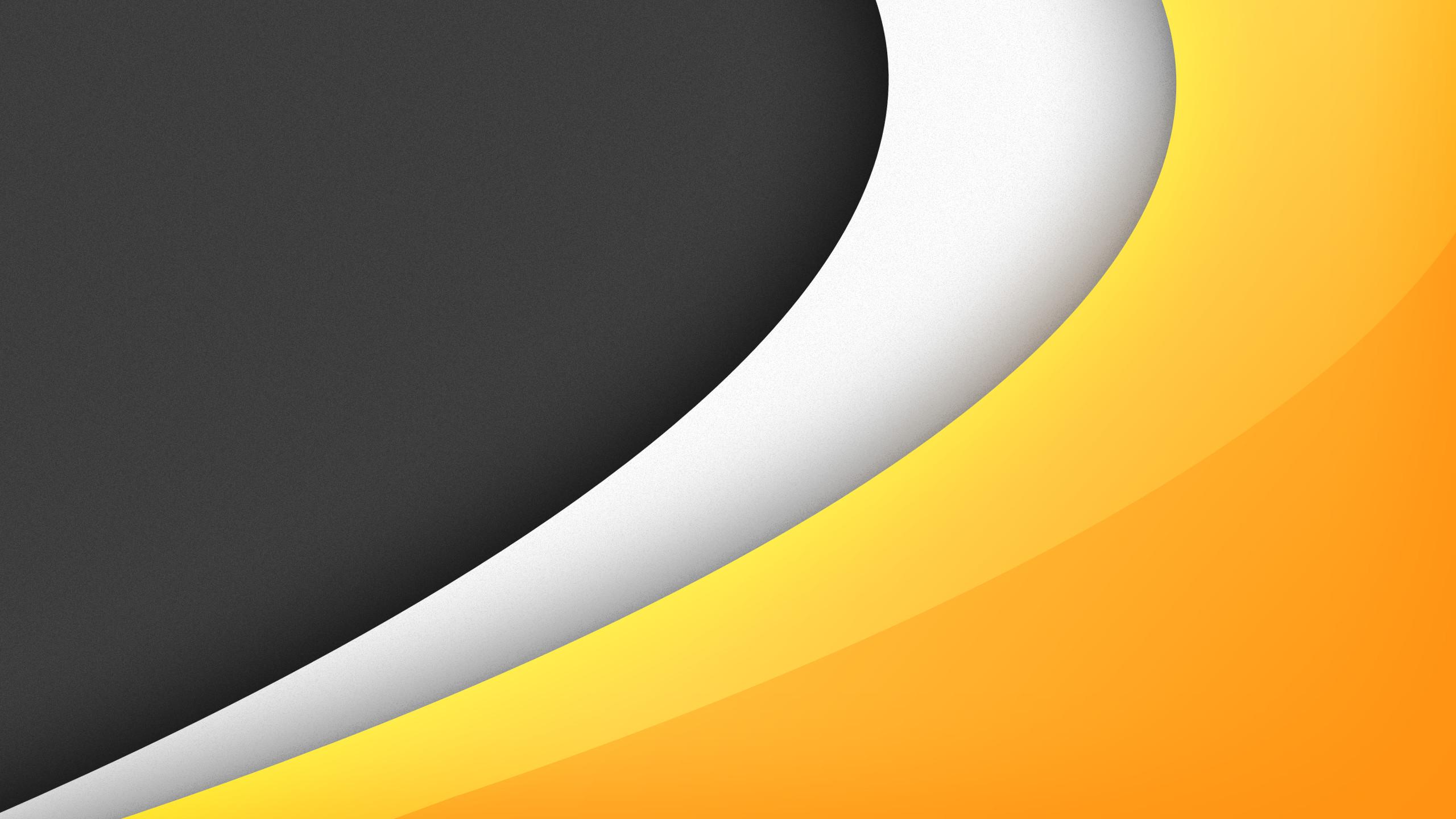 2560x1440 Yellow and White