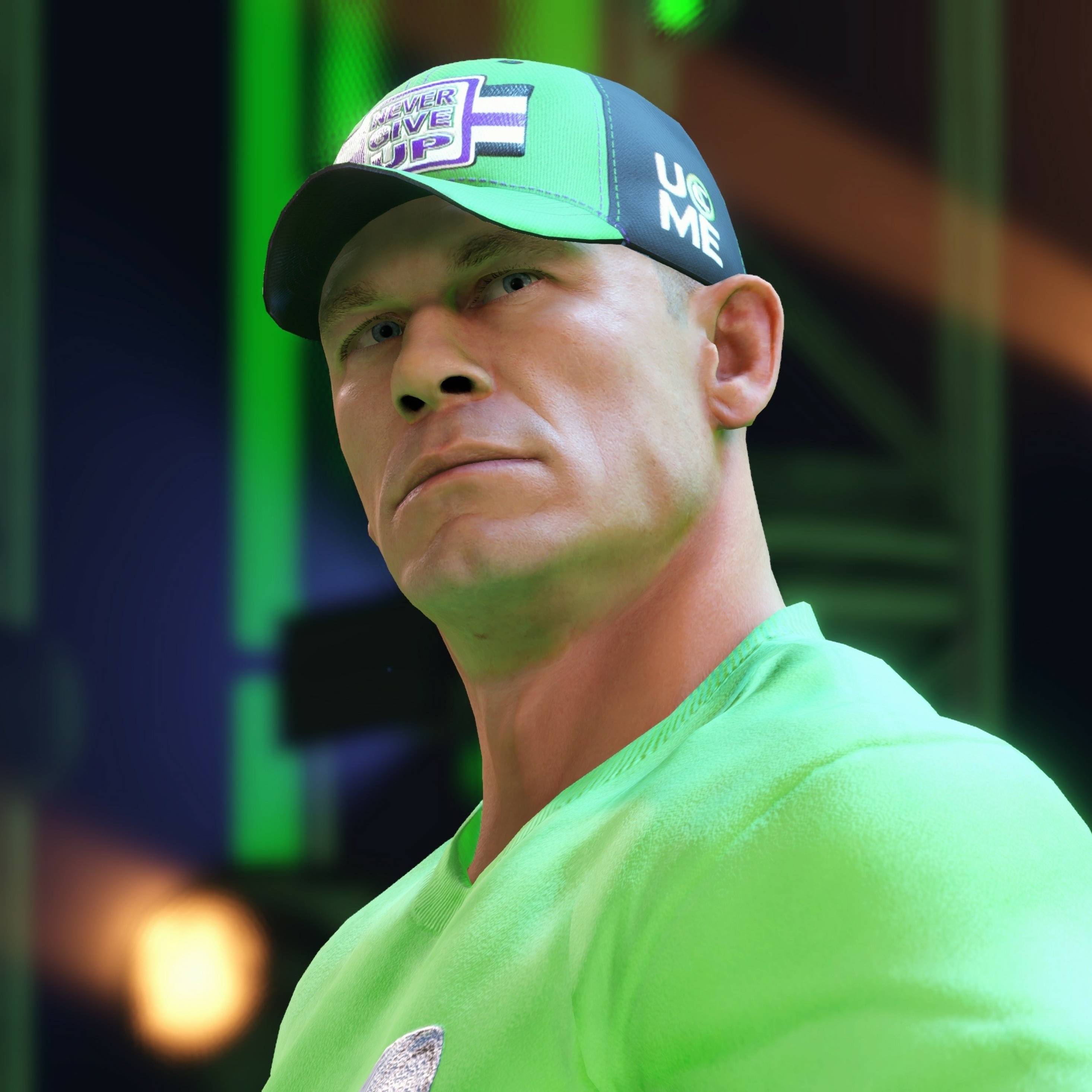 2932x2932 WWE 2K22 4k John Cena iPad Pro Retina Display Wallpaper, HD Games 4K Wallpaper, Image, Photo and Background