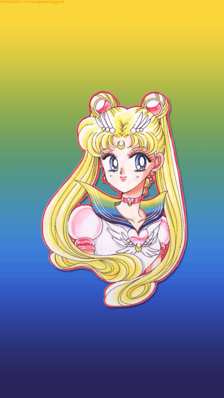 750x1334 Sailor Moon Mobile Wallpaper