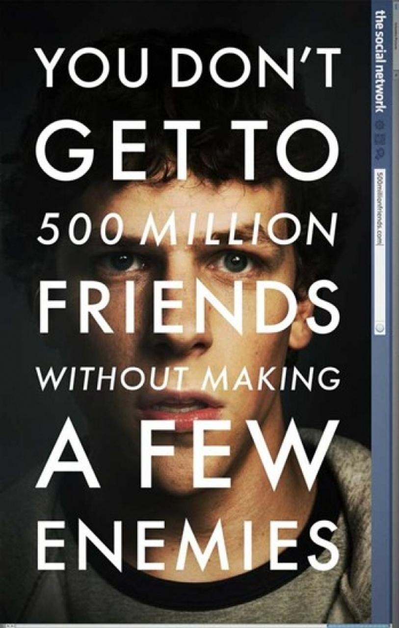 813x1280 The Social Network Movie Poster (11 x 17) # MOV541257