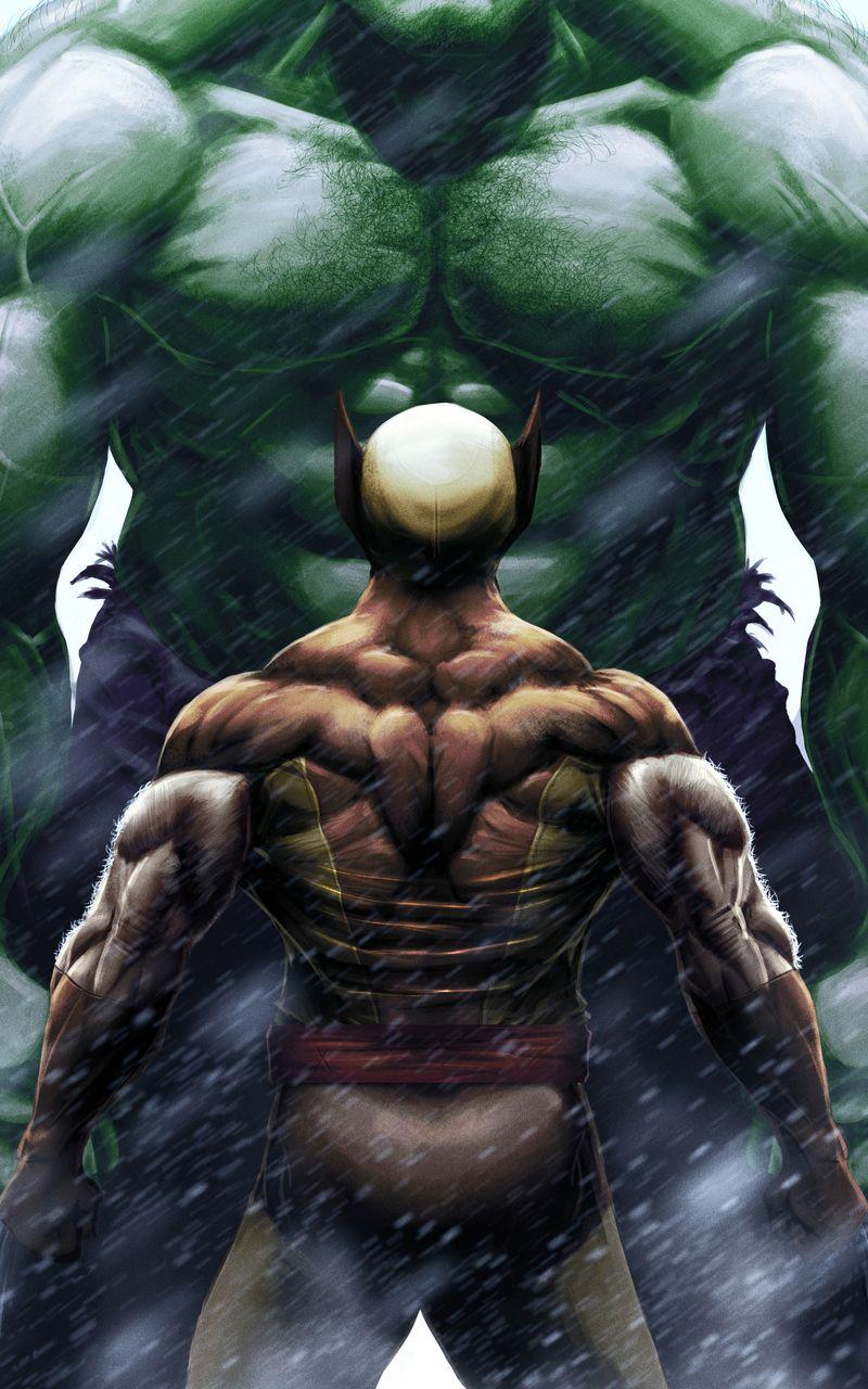 800x1280 Wolverine Vs Hulk Nexus Samsung Galaxy Tab Note
