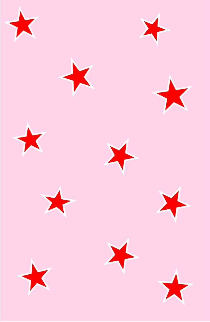 736x1129 Phone wallpaper and Red stars #phonewallpaper #iphonewallpaper #iphone #star #stars #wallpap. Phone wallpaper pink, Pink wallpaper iphone, Preppy wallpaper