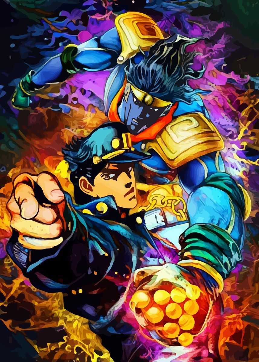 857x1200 Star Platinum Wallpaper