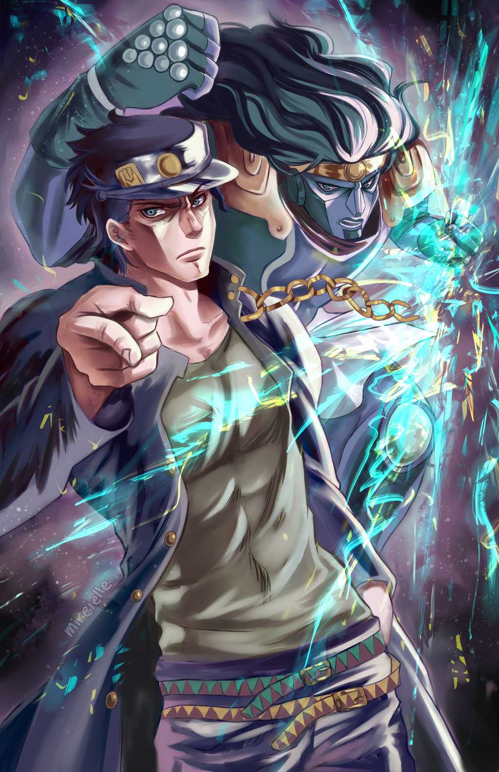 1024x1583 Star Platinum Wallpaper