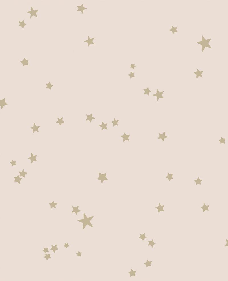 800x985 3015.CS Stars Pink & Gold By Cole & Son