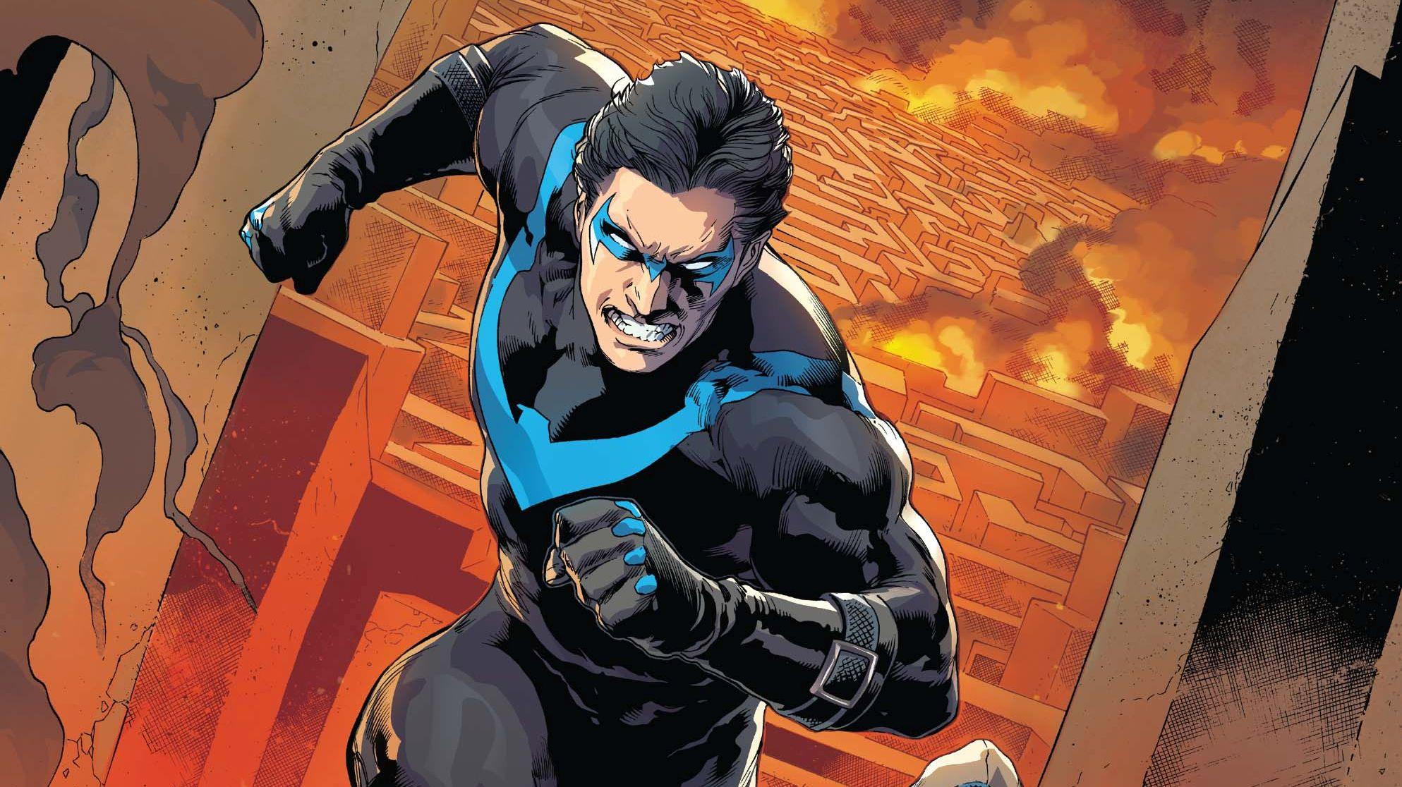 1987x1116 Nightwing HD Wallpaper and Background