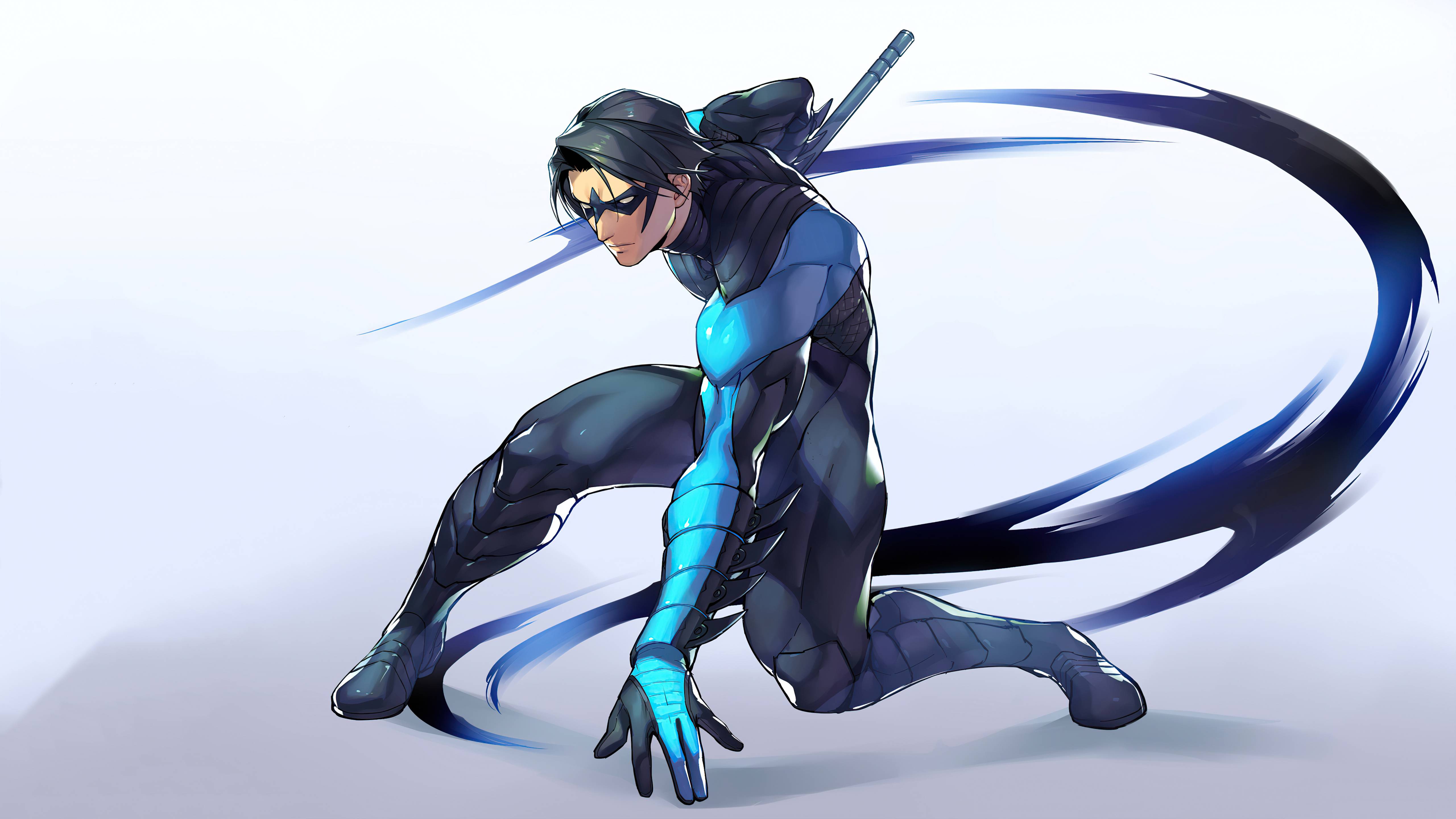 5120x2880 Nightwing DC Comic Digital 5K Wallpaper, HD Superheroes 4K Wallpaper, Image, Photo and Background