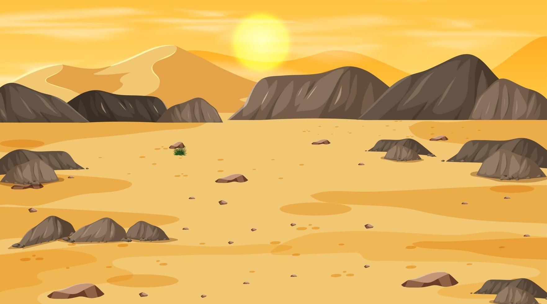 1763x980 Desert forest landscape at daytime scene