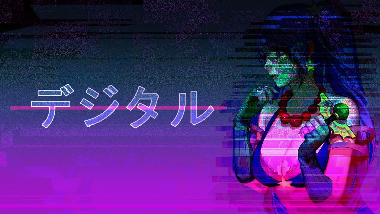 Anime Vaporwave Wallpapers Top Free Anime Vaporwave Backgrounds Wallpaperaccess 