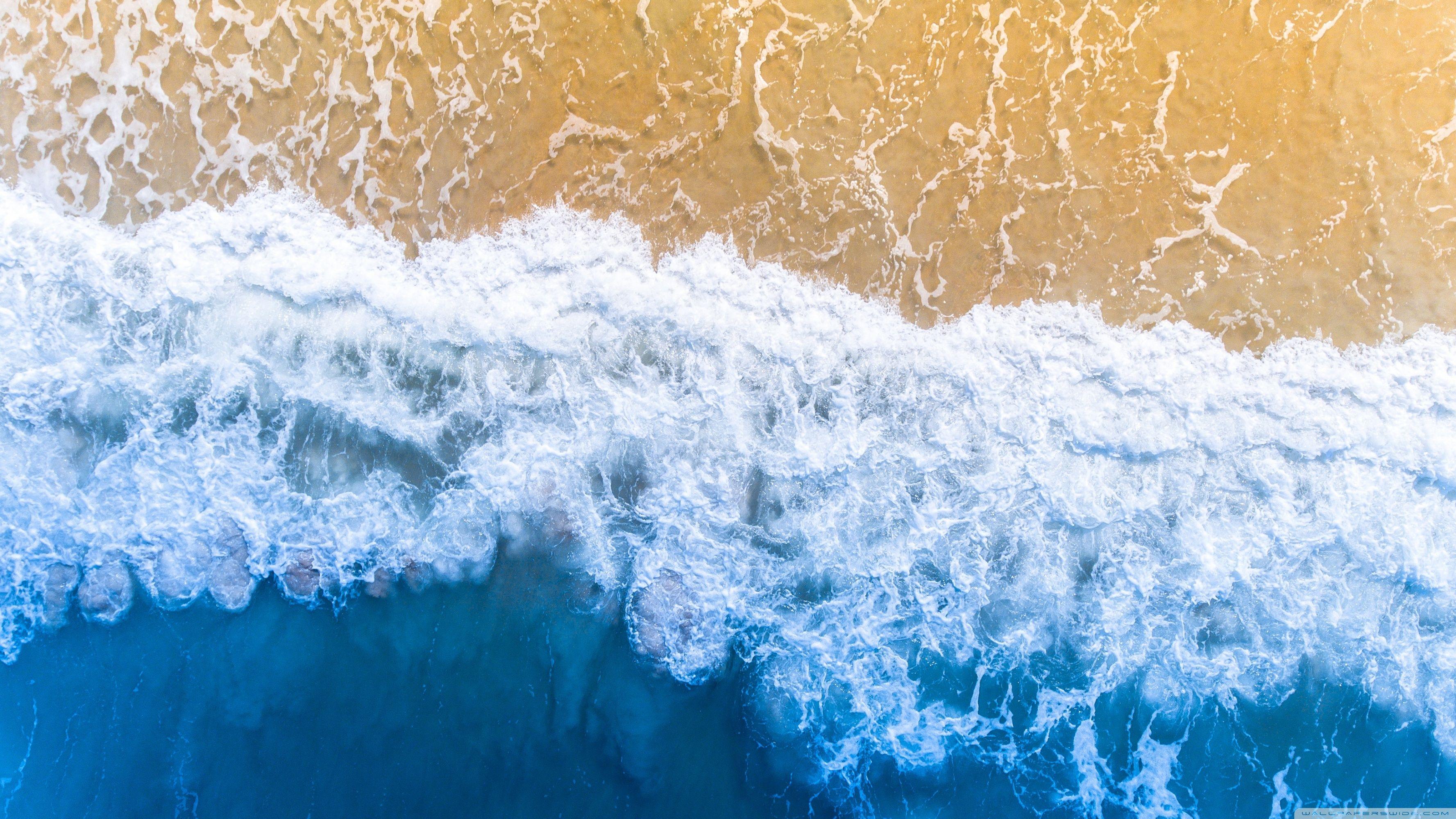 3554x1999 Ocean Aesthetics Desktop Wallpaper