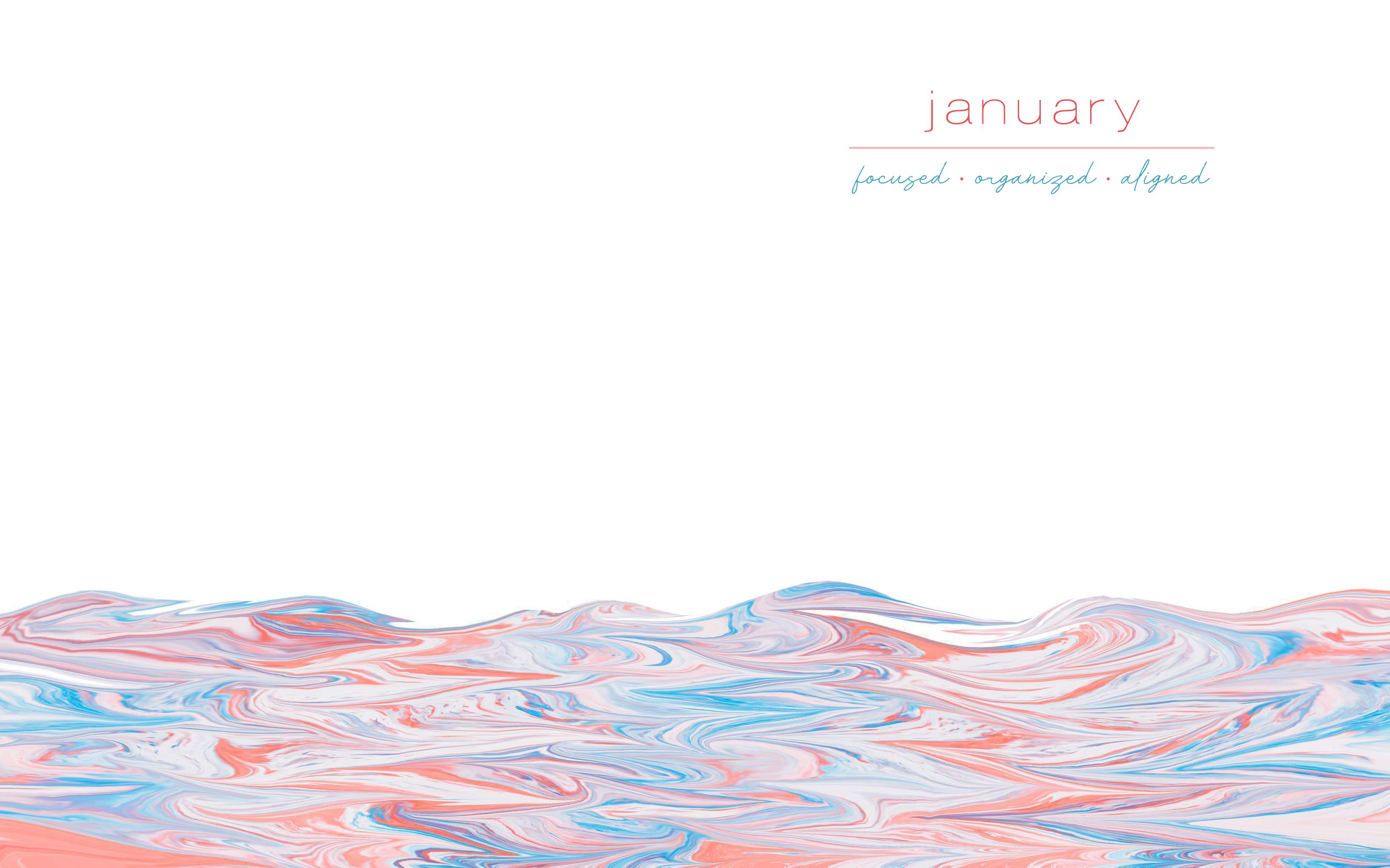 3264x2040 January Wallpaper (Desktop Tablet Phone)