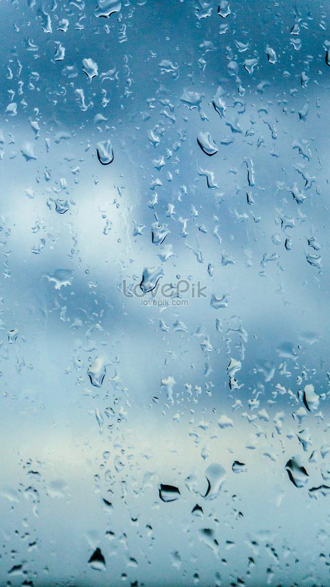 675x1200 Rain Drops On The Glass Window Picture And HD Photo. Free Download On Lovepik