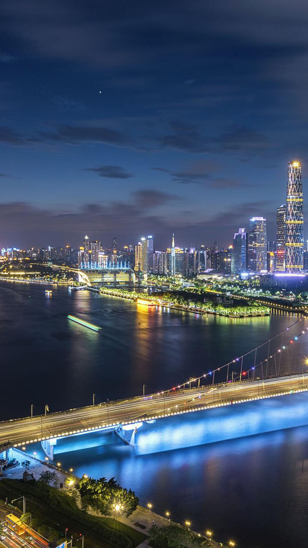 1080x1920 Free download Guangzhou City Building In Guangdong Province China Night View 4k [3840x2400] for your Desktop, Mobile & Tablet. Explore Guangzhou 4K Wallpaper. Guangzhou Wallpaper, Guangzhou Evergrande Taobao F.C